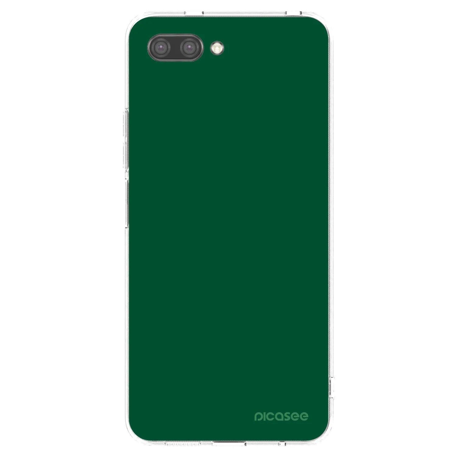 Picasee διαφανής θήκη σιλικόνης Honor 10 - Green Gleam