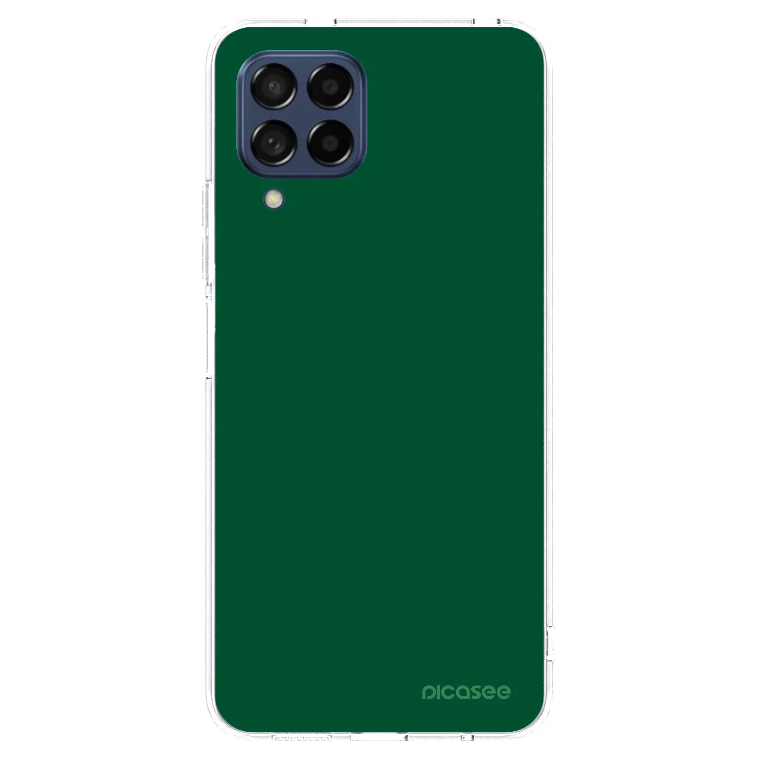 Picasee διαφανής θήκη σιλικόνης Samsung Galaxy M53 5G - Green Gleam