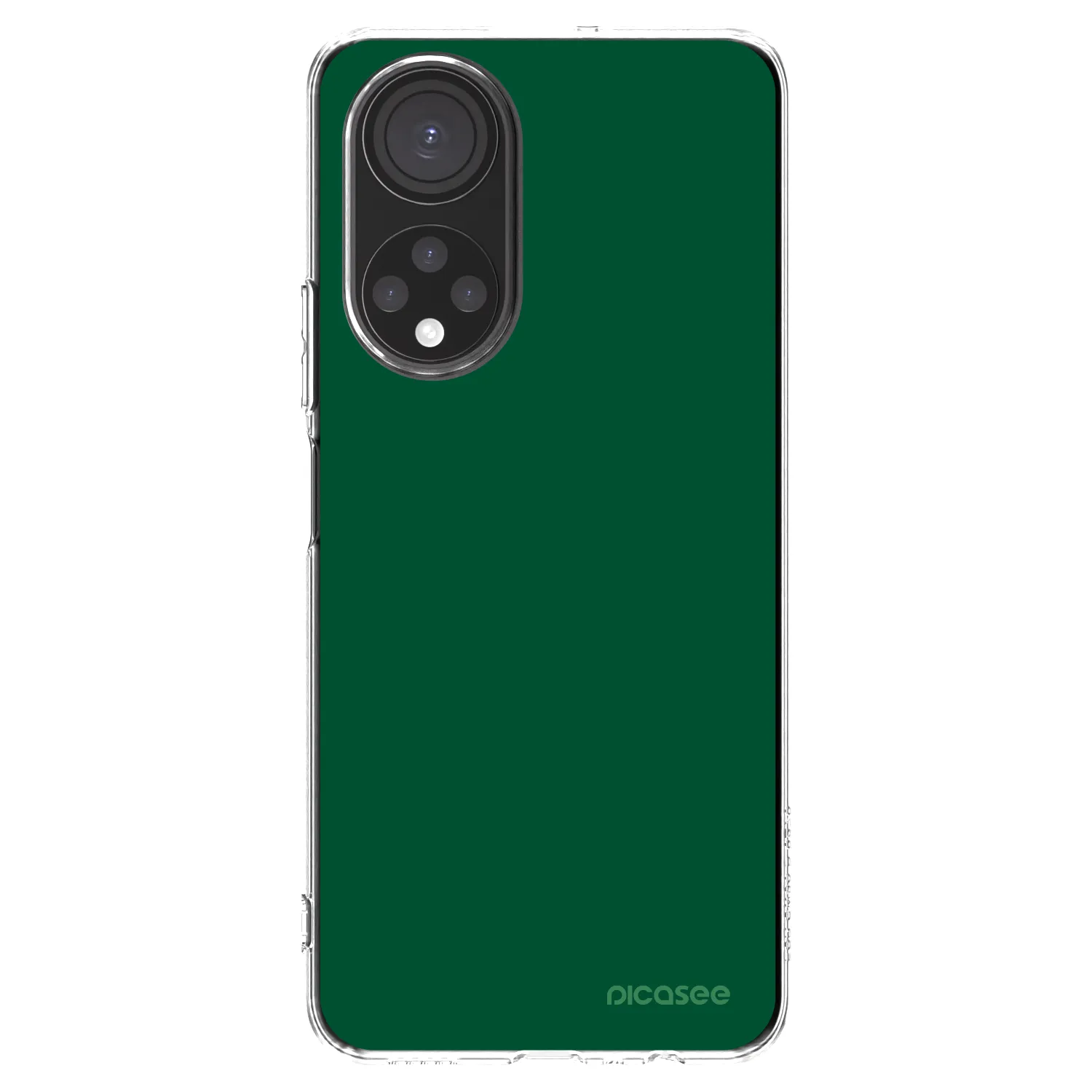 Picasee διαφανής θήκη σιλικόνης Honor X7 - Green Gleam