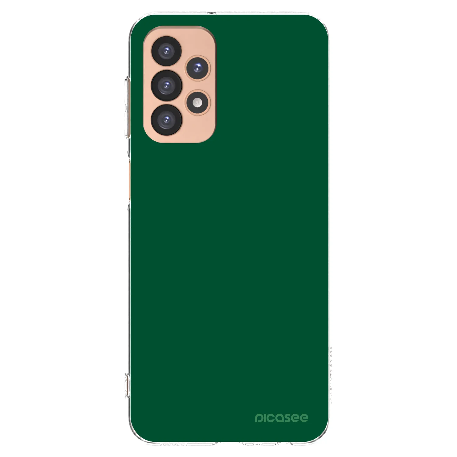 Picasee διαφανής θήκη σιλικόνης Samsung Galaxy A23 A236B 5G - Green Gleam