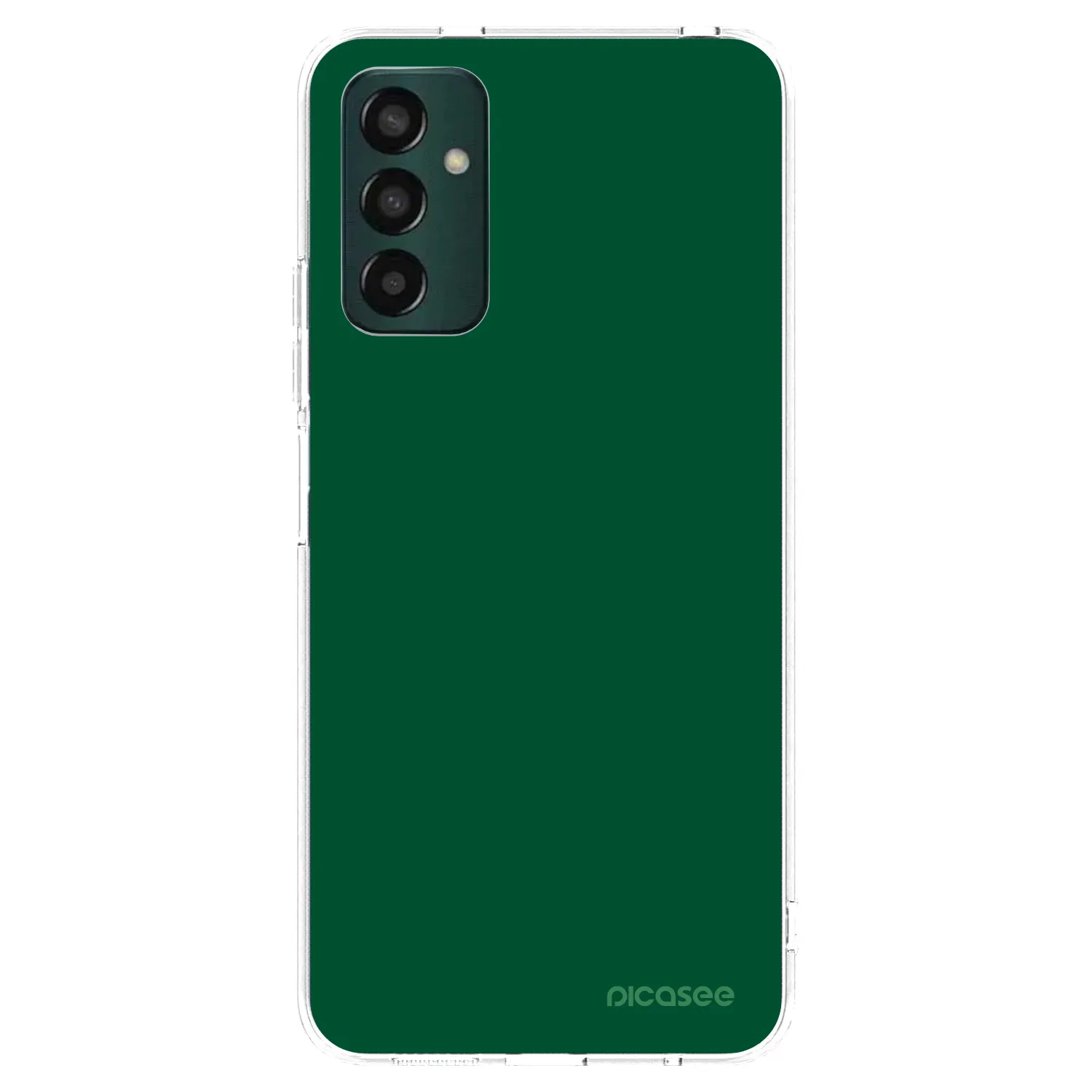 Picasee διαφανής θήκη σιλικόνης Samsung Galaxy M23 5G - Green Gleam