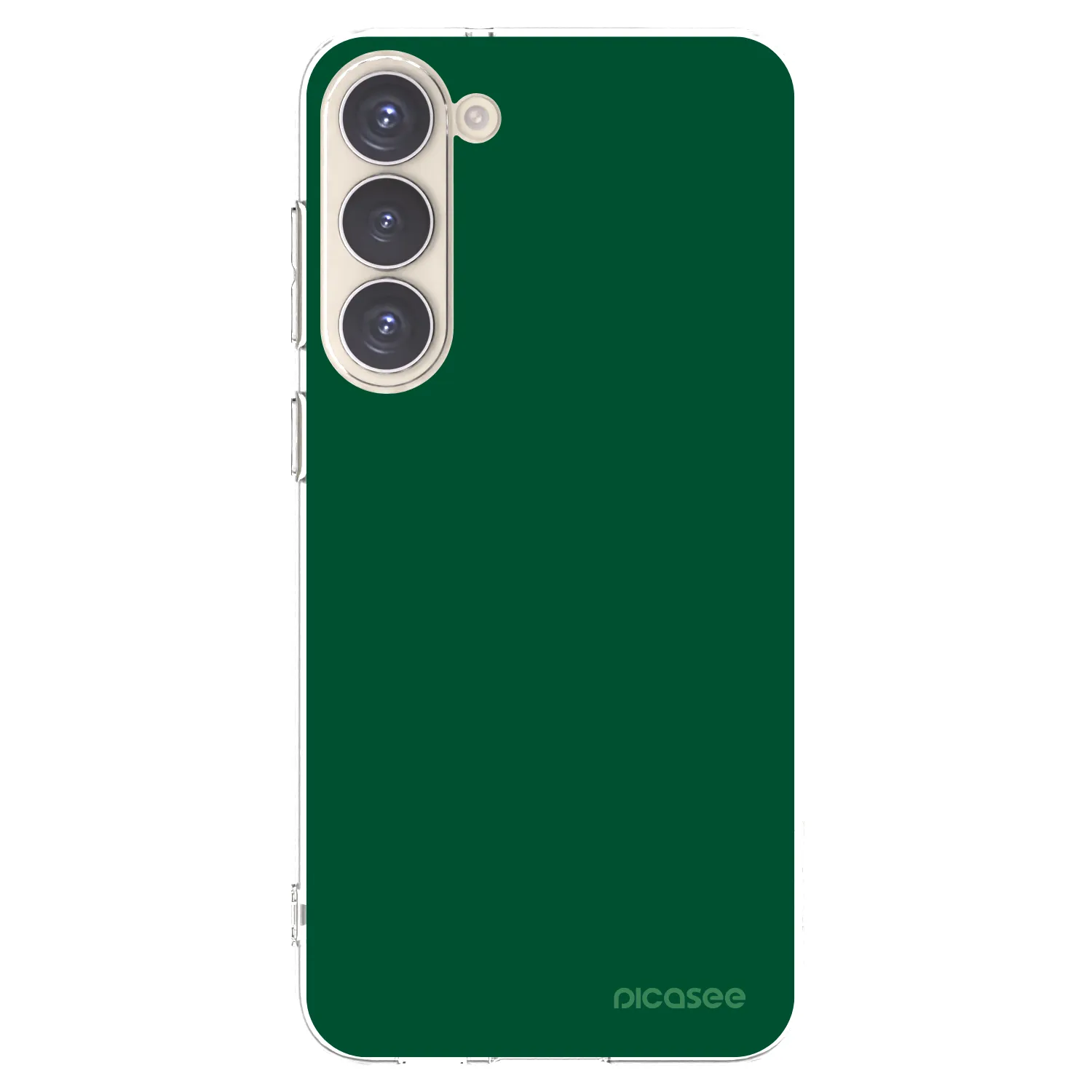 Picasee διαφανής θήκη σιλικόνης Samsung Galaxy S23+ 5G - Green Gleam