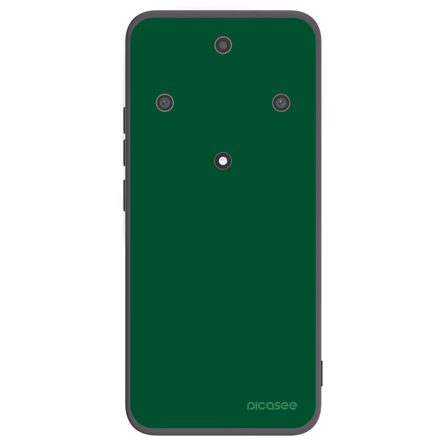 Picasee Μαύρη θήκη σιλικόνης για Honor Magic5 Lite 5G - Green Gleam