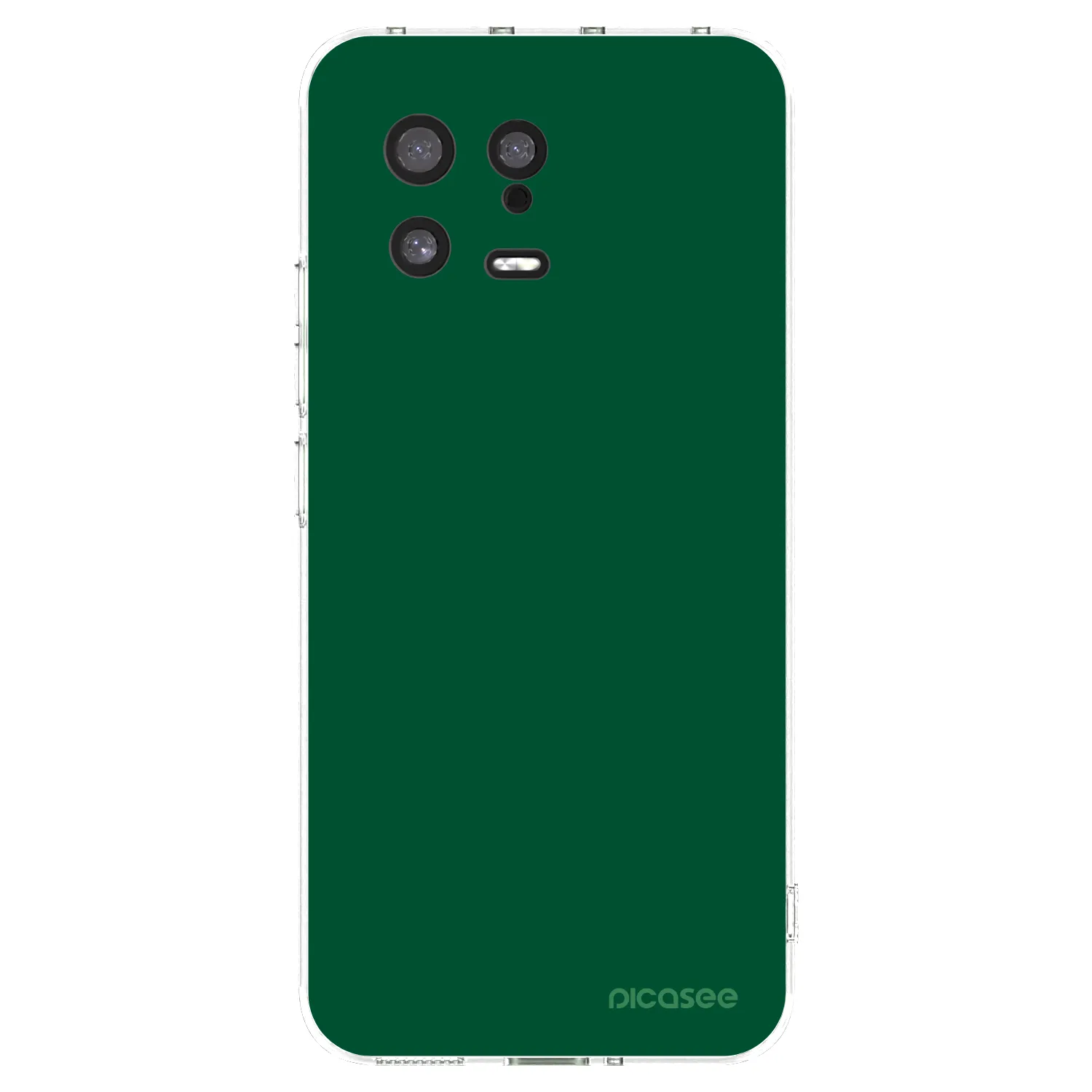 Picasee διαφανής θήκη σιλικόνης Xiaomi 13 - Green Gleam