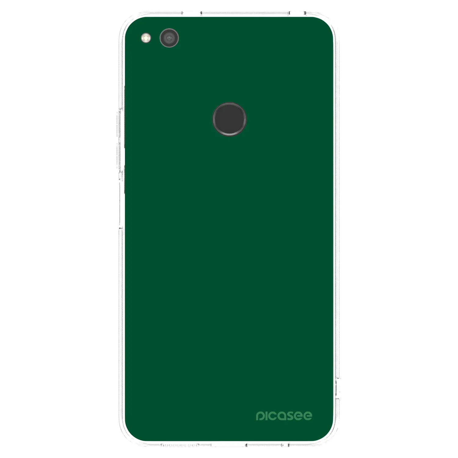 Picasee διαφανής θήκη σιλικόνης Huawei P9 Lite 2017 - Green Gleam
