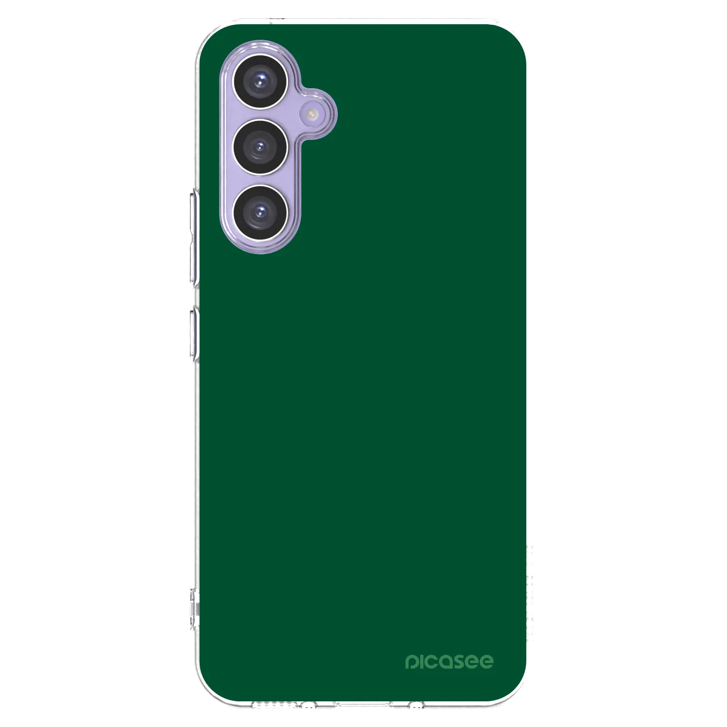 Picasee διαφανής θήκη σιλικόνης Samsung Galaxy A54 5G A546B - Green Gleam