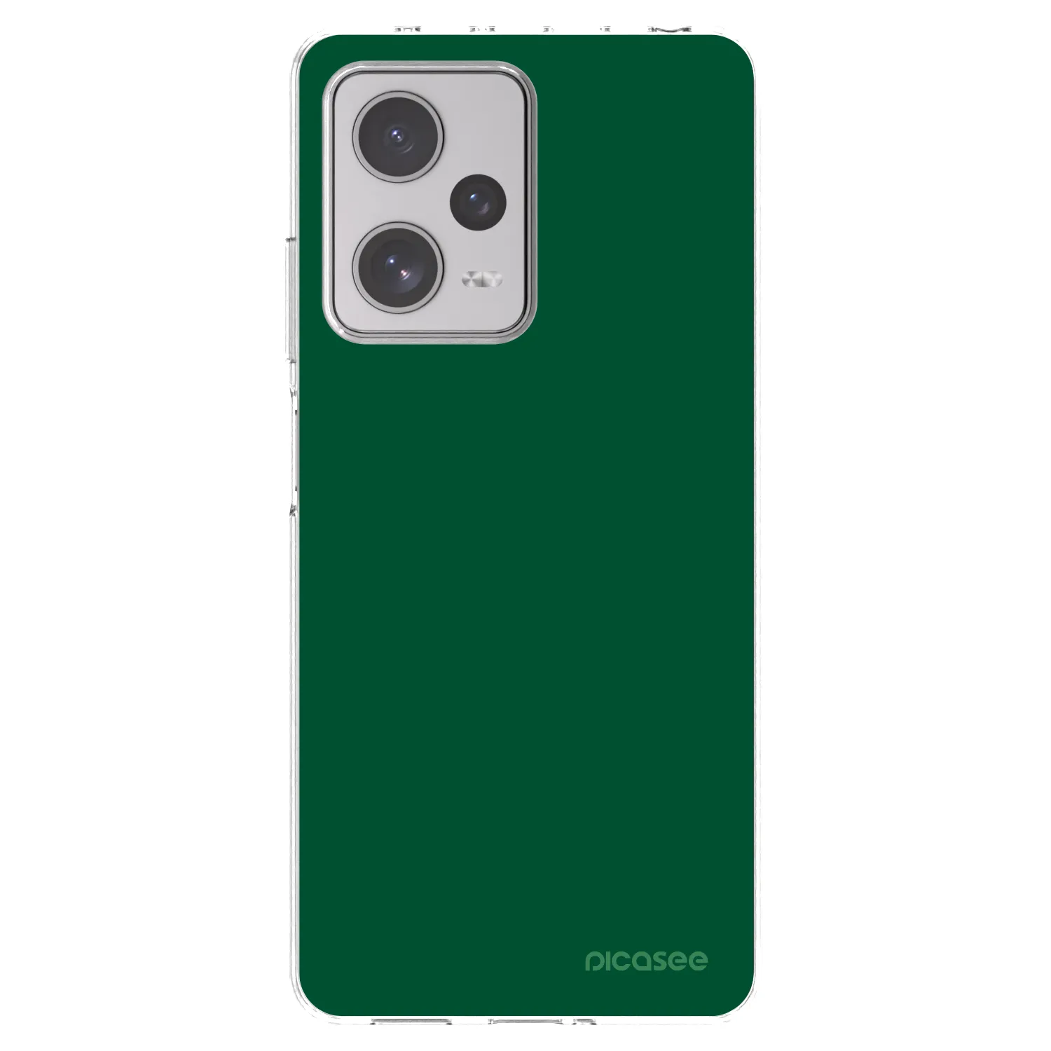 Picasee διαφανής θήκη σιλικόνης Xiaomi Redmi Note 12 Pro+ 5G - Green Gleam