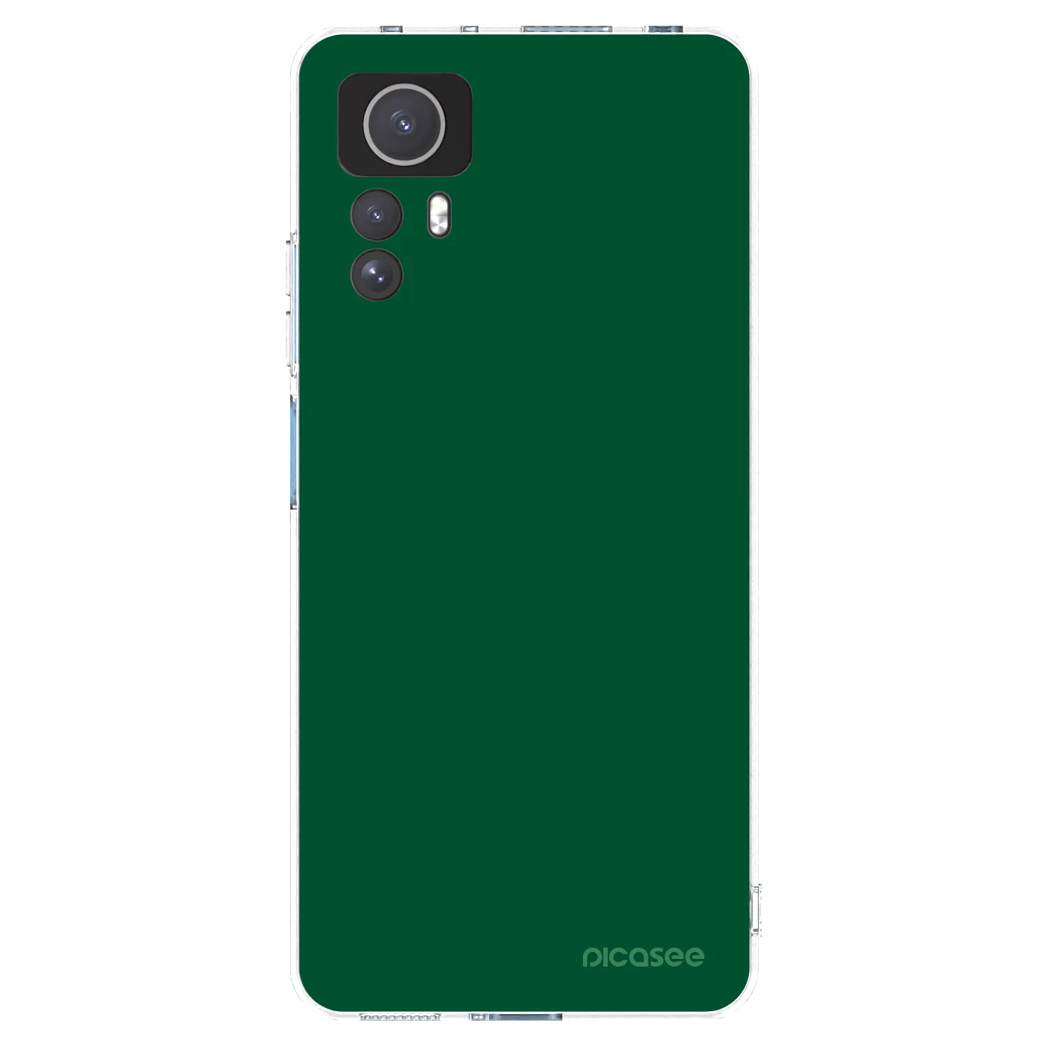 Picasee διαφανής θήκη σιλικόνης Xiaomi Redmi Note 12S - Green Gleam