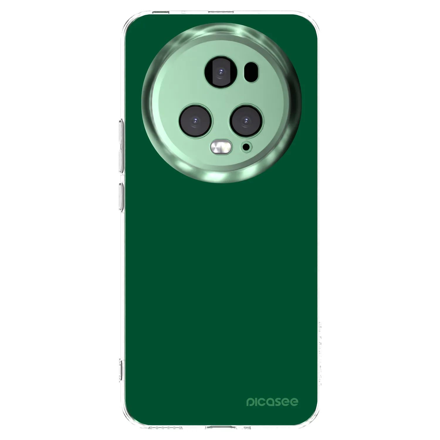 Picasee διαφανής θήκη σιλικόνης Honor Magic5 Pro - Green Gleam