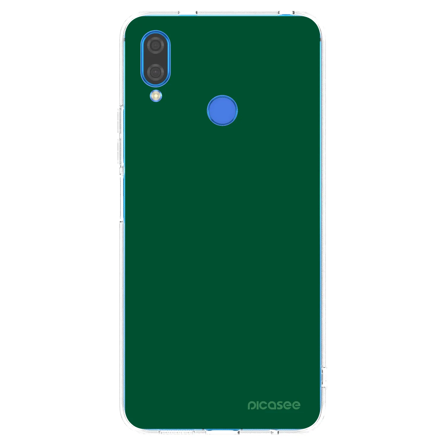 Picasee διαφανής θήκη σιλικόνης Huawei Nova 3i - Green Gleam