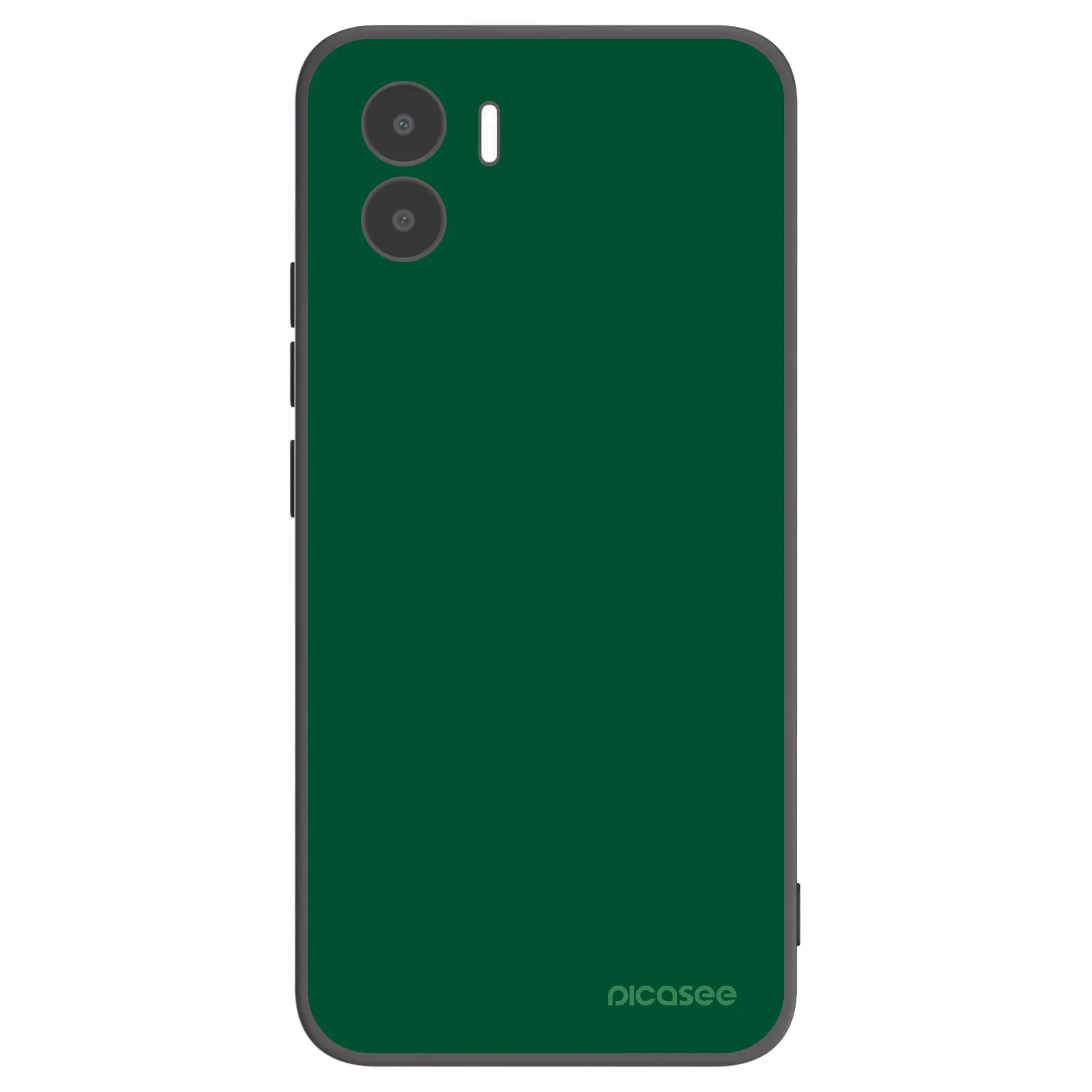 Picasee Μαύρη θήκη σιλικόνης για Xiaomi Redmi A2 - Green Gleam