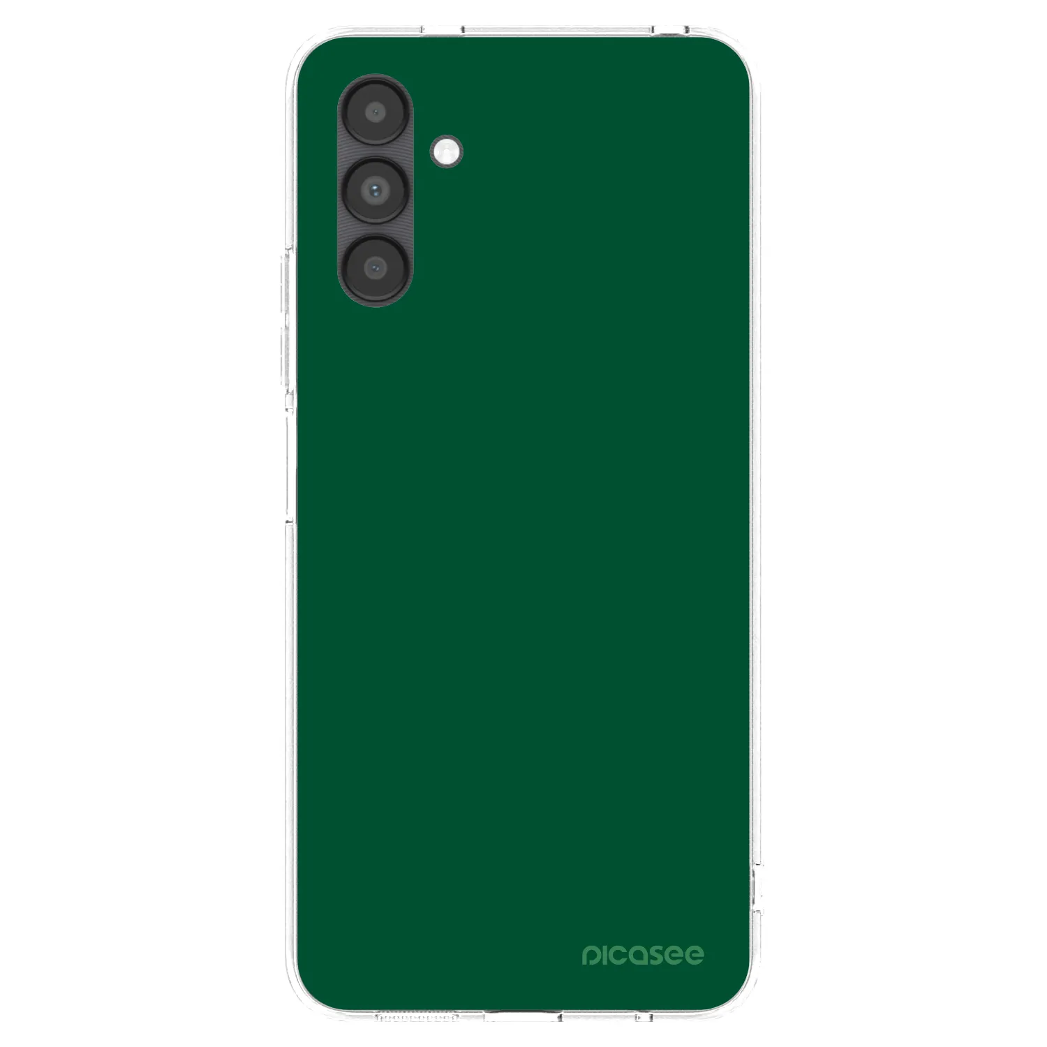Picasee διαφανής θήκη σιλικόνης Samsung Galaxy A04s A047F - Green Gleam