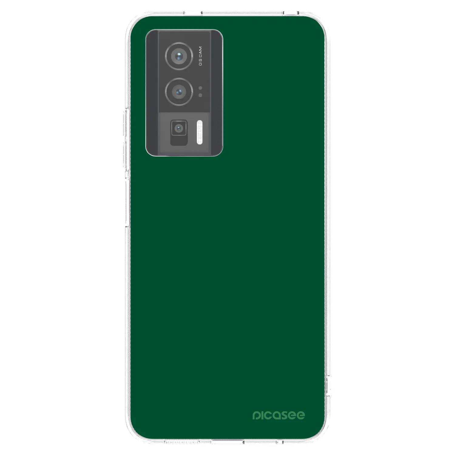 Picasee διαφανής θήκη σιλικόνης Xiaomi Poco F5 Pro 5G - Green Gleam