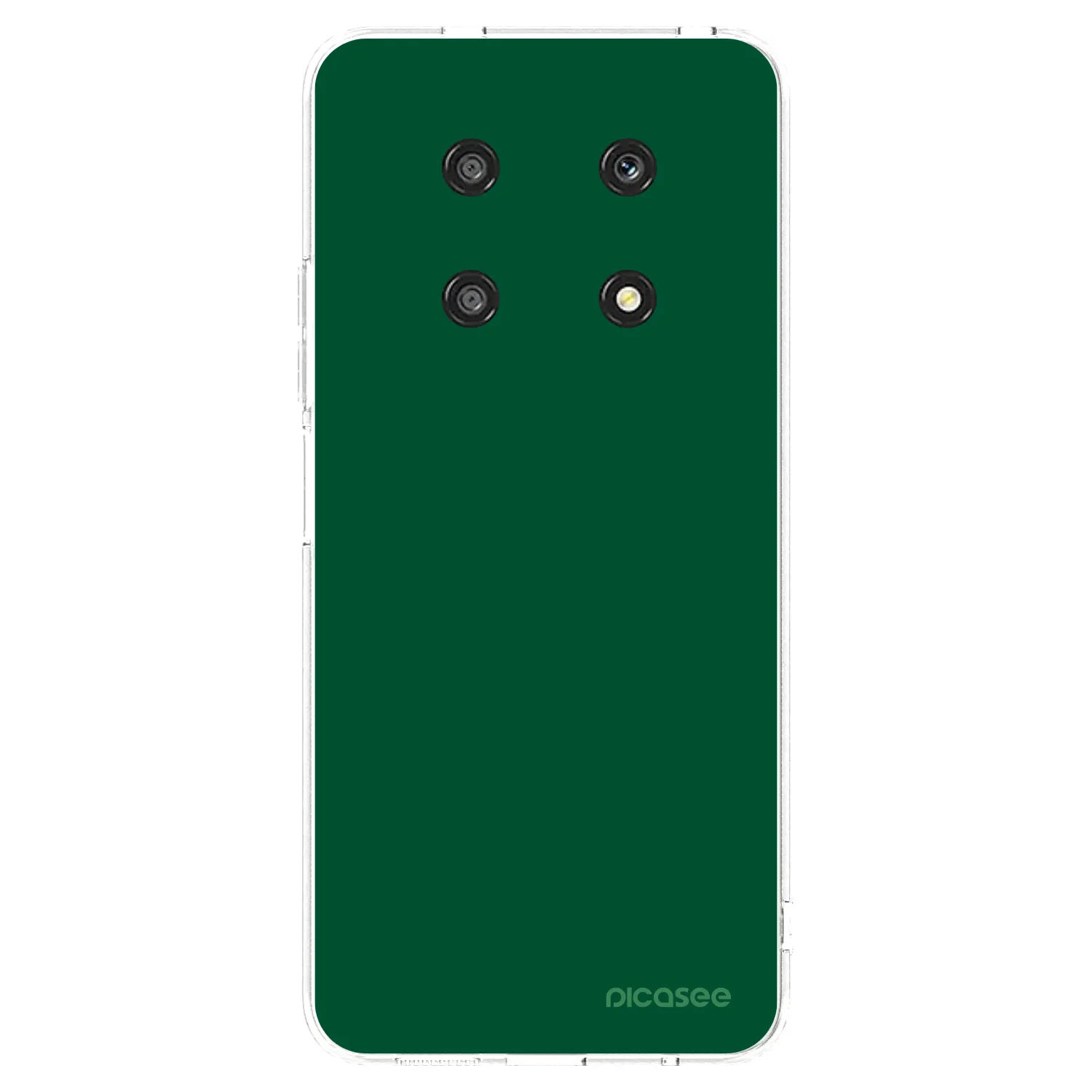 Picasee διαφανής θήκη σιλικόνης Honor Magic4 Lite 5G - Green Gleam