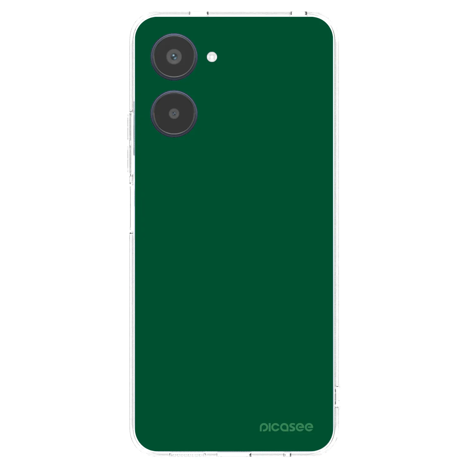 Picasee διαφανής θήκη σιλικόνης Realme 10 4G - Green Gleam