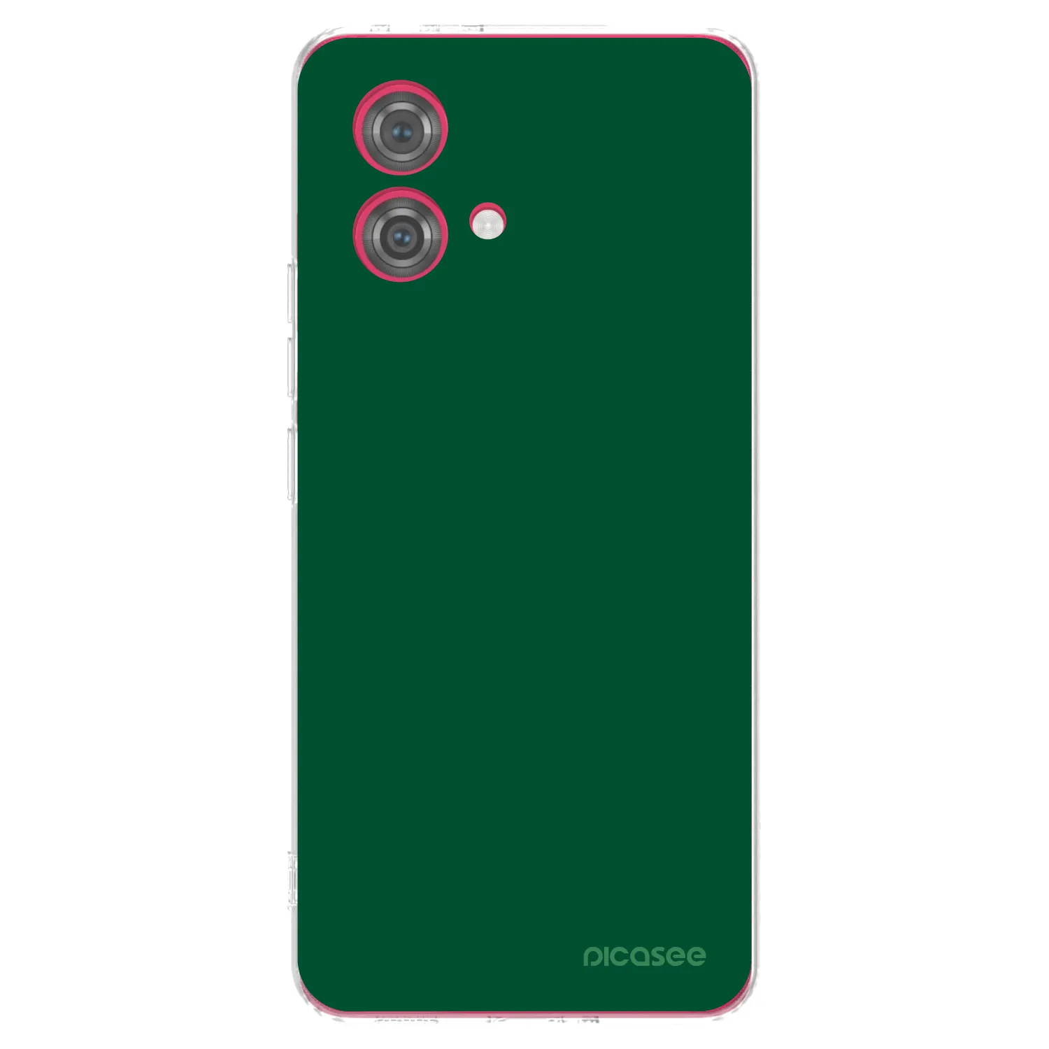Picasee διαφανής θήκη σιλικόνης Motorola Moto G84 5G - Green Gleam