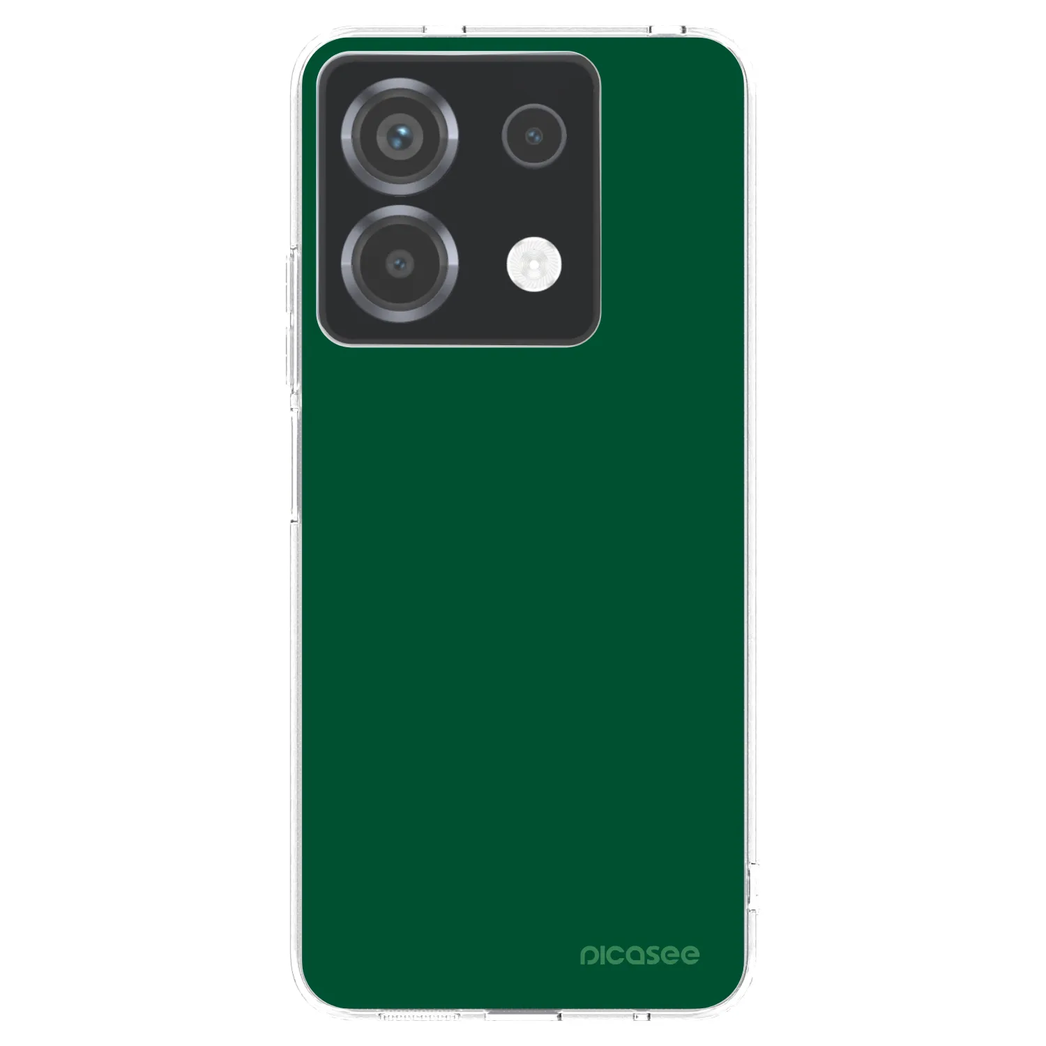 Picasee διαφανής θήκη σιλικόνης Xiaomi Poco X6 - Green Gleam