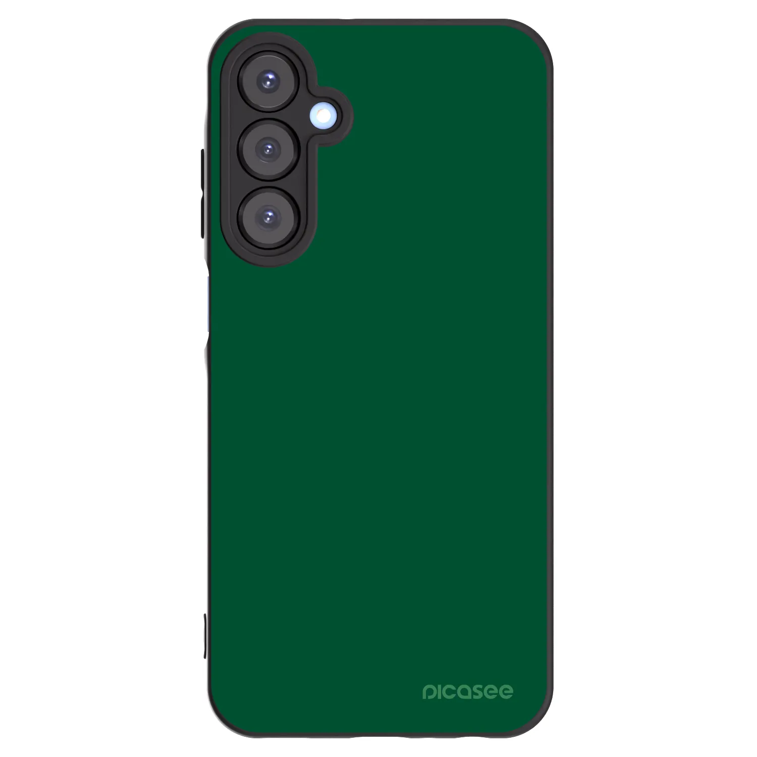 Picasee Μαύρη θήκη σιλικόνης για Samsung Galaxy A25 A256B 5G - Green Gleam
