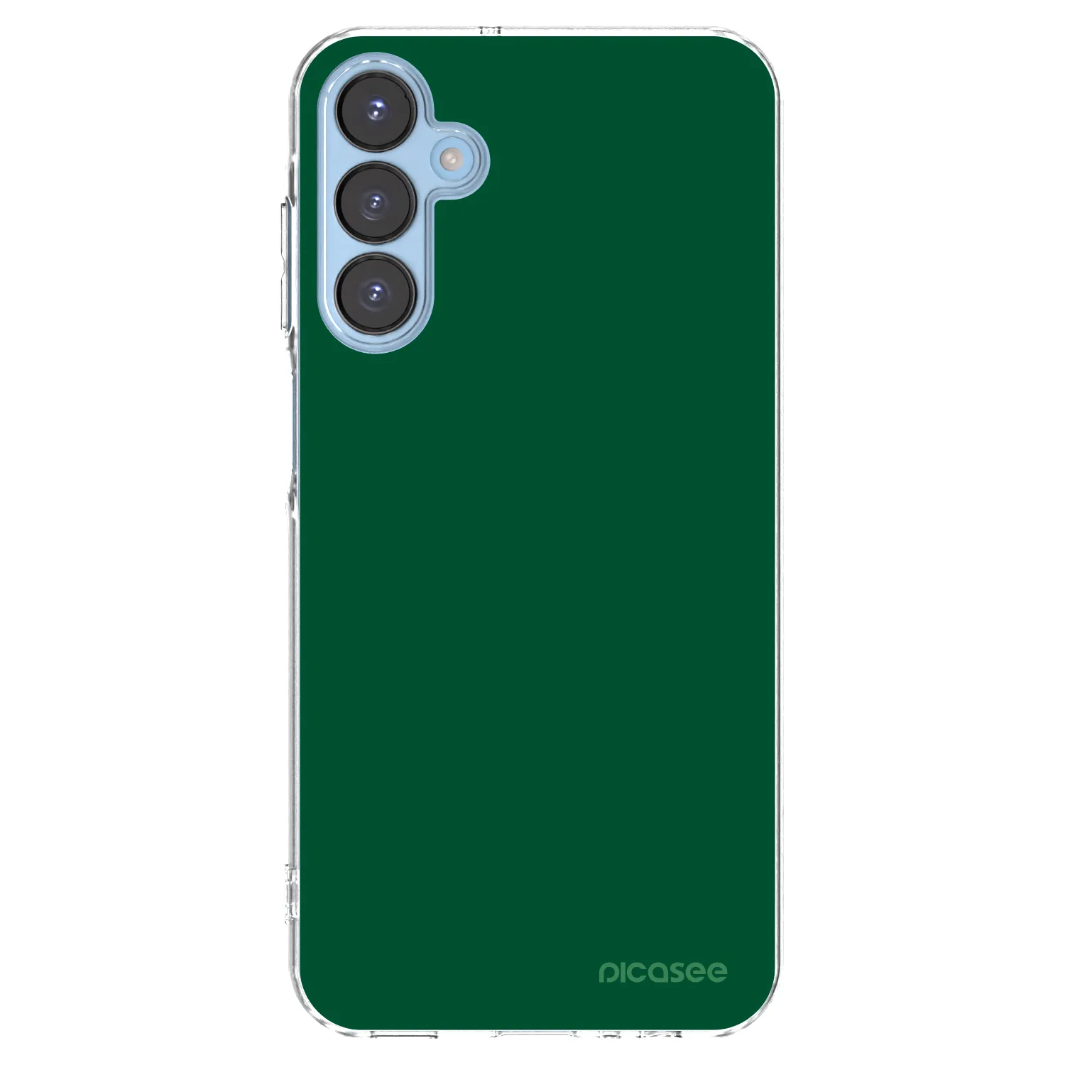 Picasee διαφανής θήκη σιλικόνης Samsung Galaxy A15 A156B 5G - Green Gleam