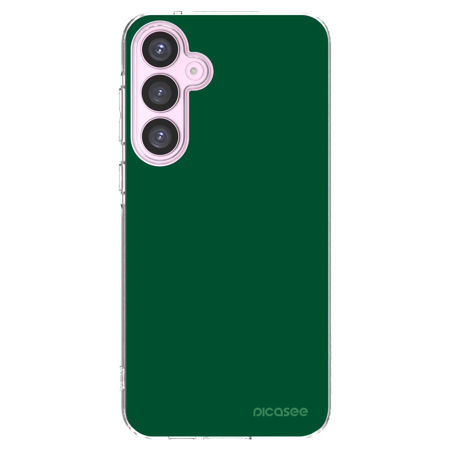 Picasee διαφανής θήκη σιλικόνης Samsung Galaxy A55 5G A556B - Green Gleam