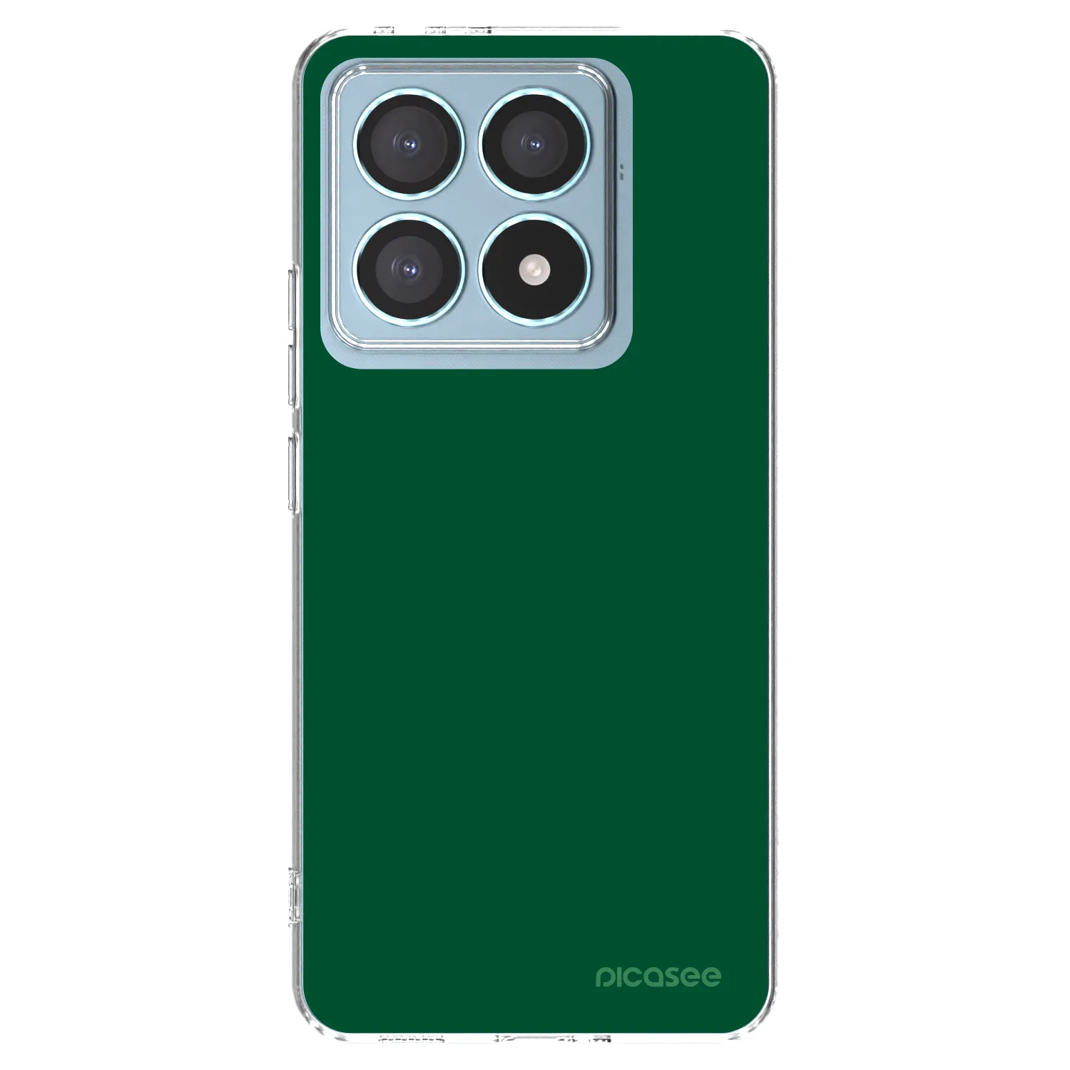 Picasee διαφανής θήκη σιλικόνης Xiaomi 14T Pro - Green Gleam