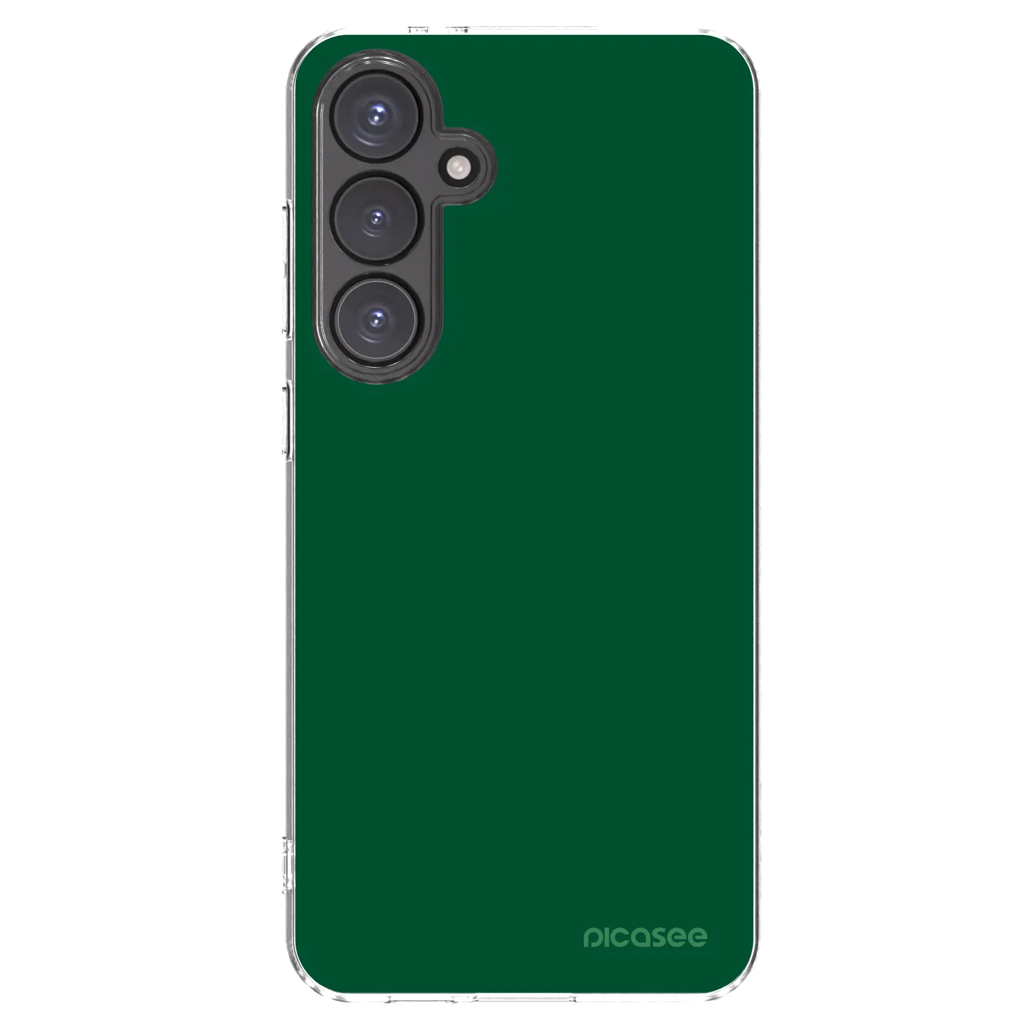 Picasee διαφανής θήκη σιλικόνης Samsung Galaxy S24 FE S721B - Green Gleam