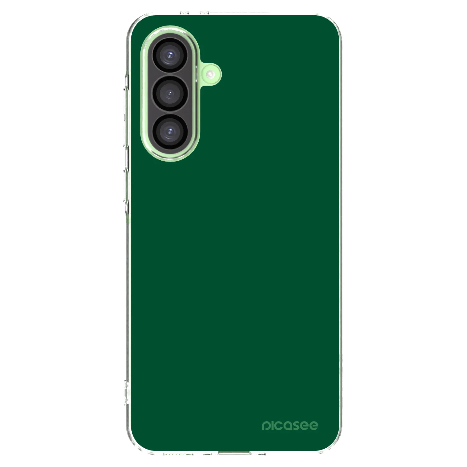 Picasee διαφανής θήκη σιλικόνης Samsung Galaxy A26 5G A266B - Green Gleam