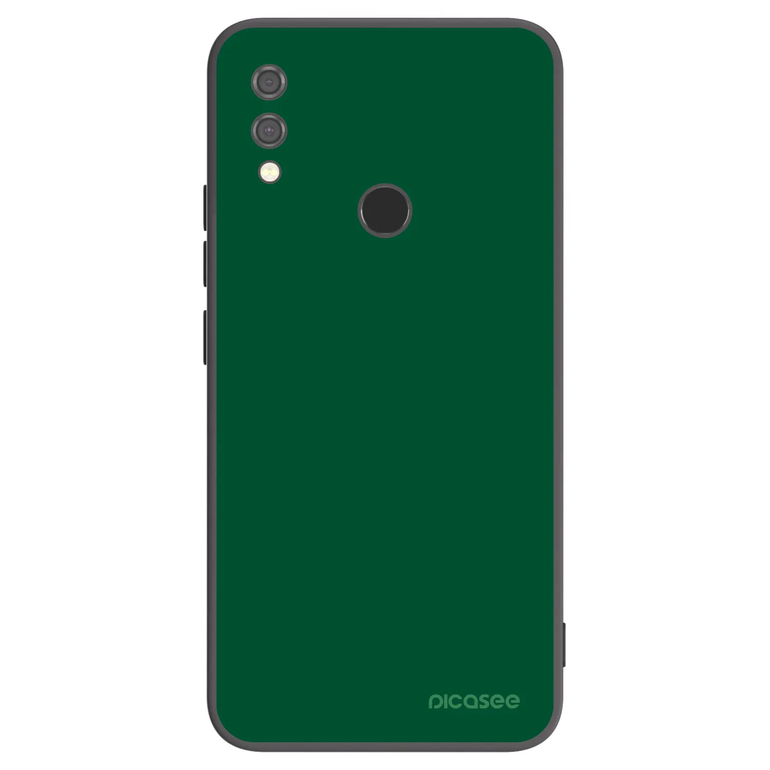 Picasee Μαύρη θήκη σιλικόνης για Xiaomi Redmi Note 7 - Green Gleam