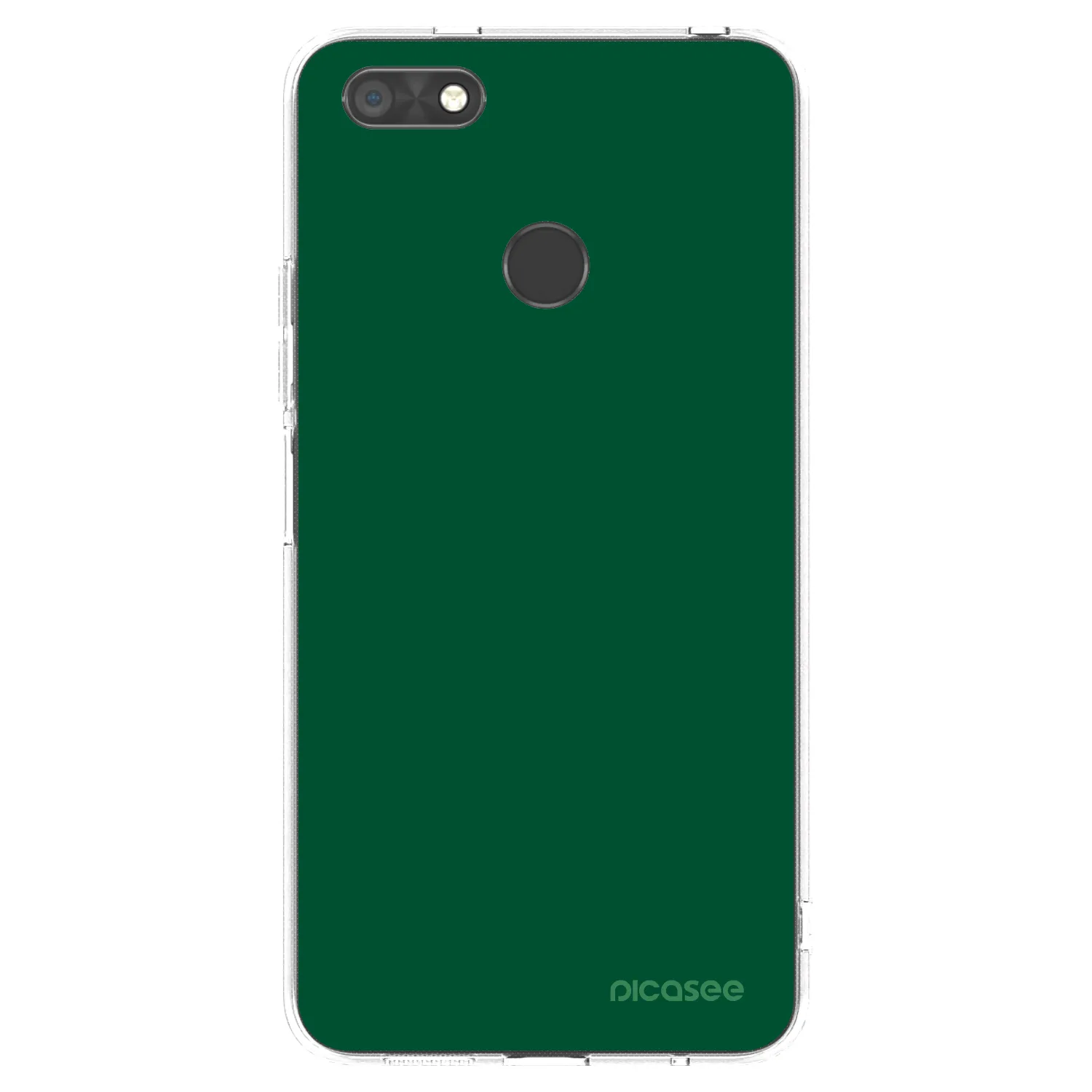 Picasee διαφανής θήκη σιλικόνης Huawei P9 Lite Mini - Green Gleam