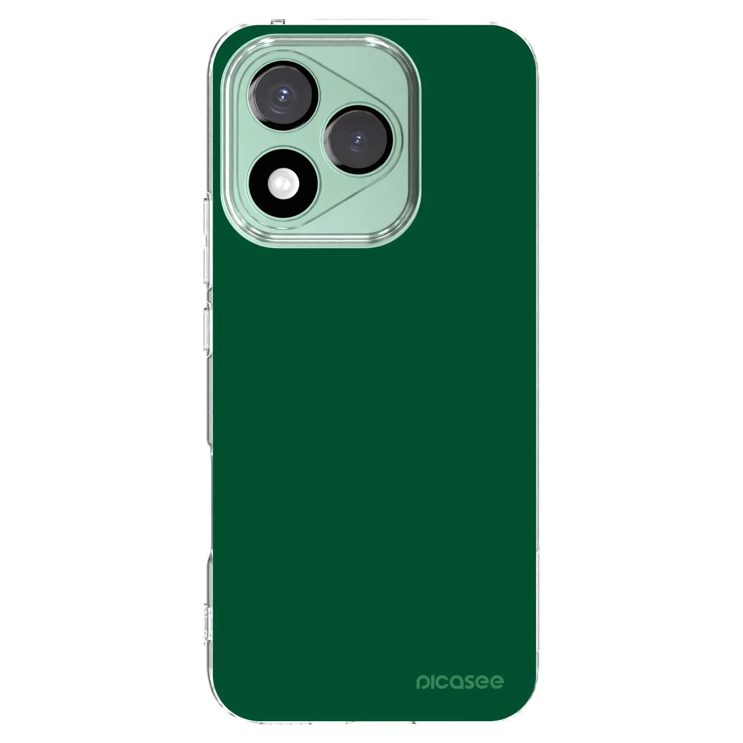 Picasee διαφανής θήκη σιλικόνης Honor 400 Lite 5G - Green Gleam
