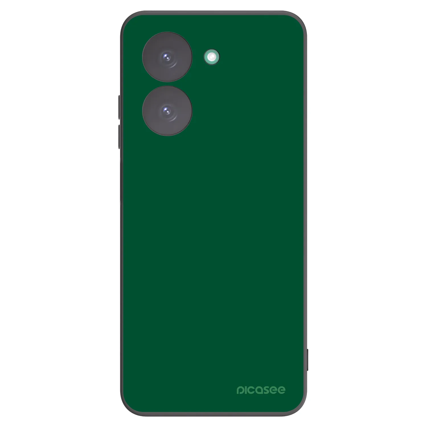 Picasee Μαύρη θήκη σιλικόνης για Xiaomi Redmi A5 - Green Gleam