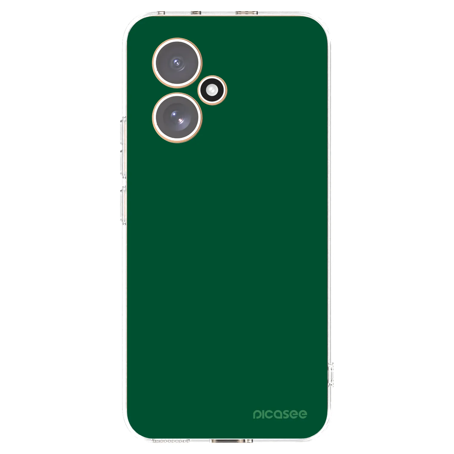 Picasee διαφανής θήκη σιλικόνης Honor 400 5G - Green Gleam