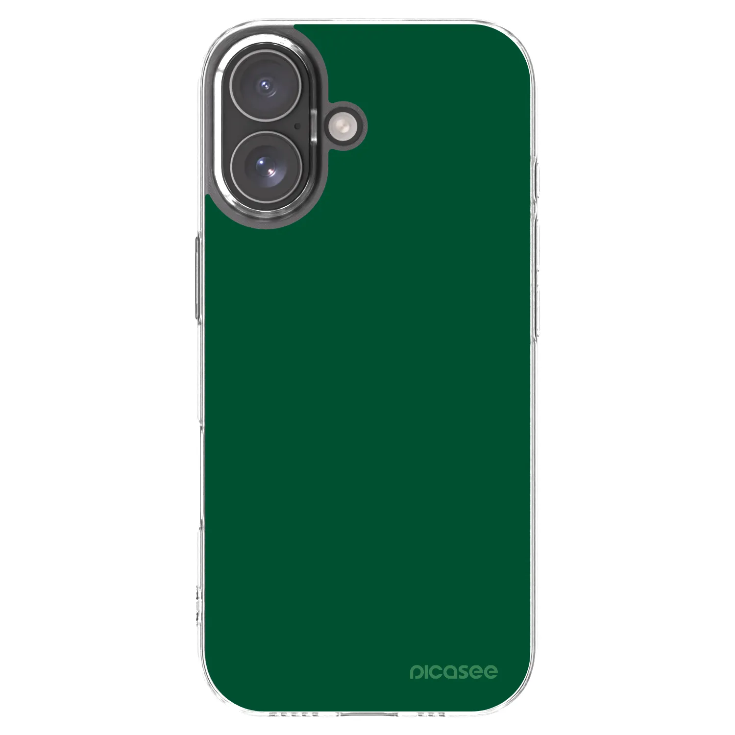 Picasee διαφανής θήκη σιλικόνης Apple iPhone 17 - Green Gleam