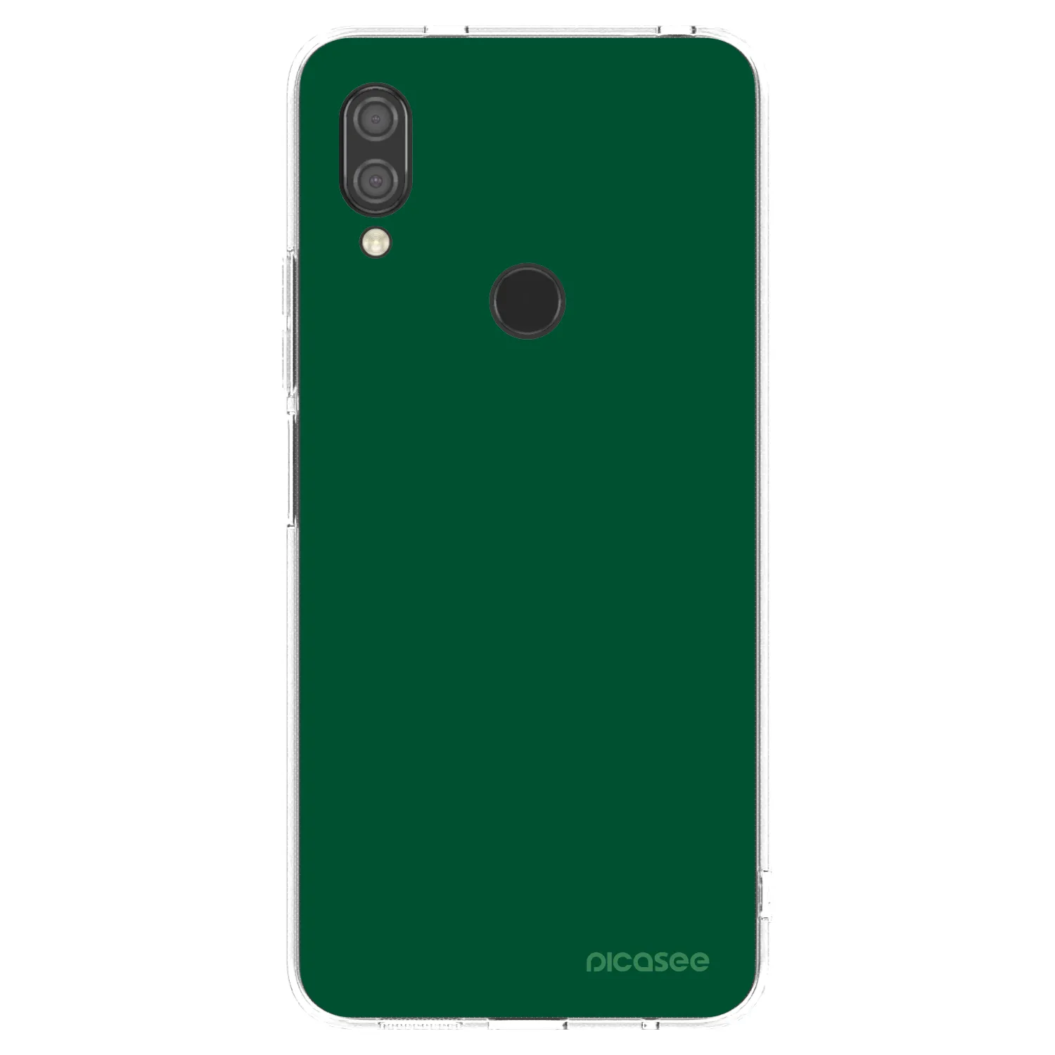 Picasee διαφανής θήκη σιλικόνης Xiaomi Redmi 7 - Green Gleam