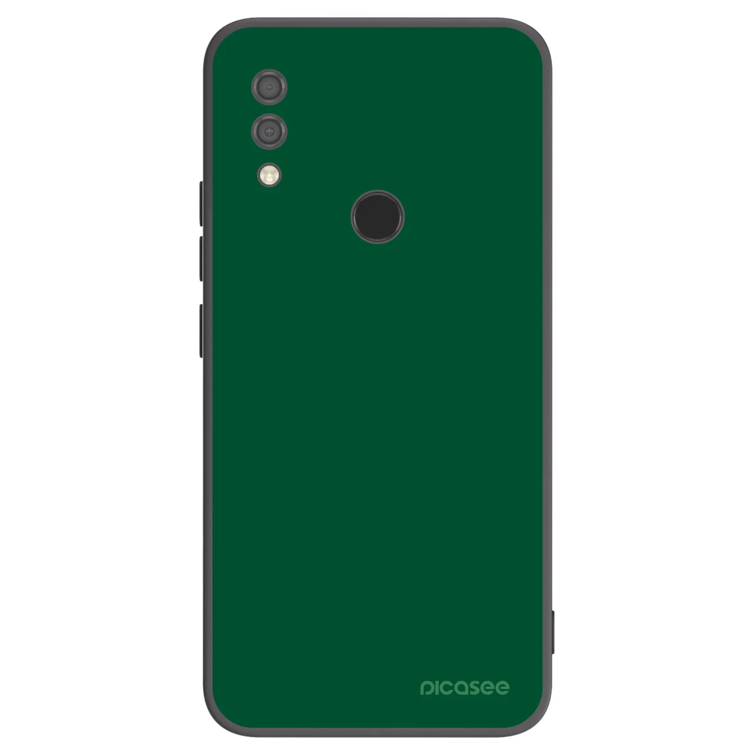 Picasee Μαύρη θήκη σιλικόνης για Xiaomi Redmi 7 - Green Gleam