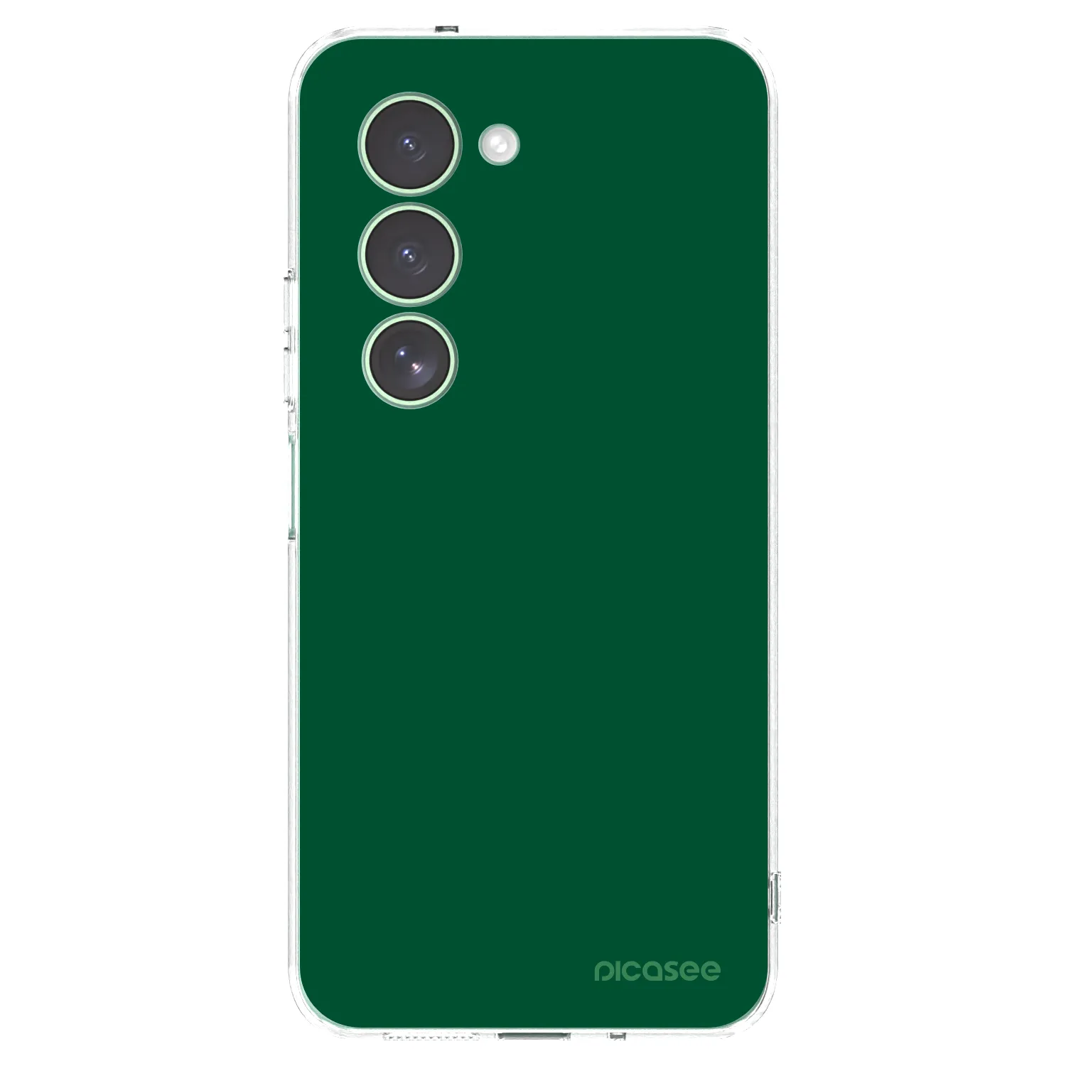 Picasee διαφανής θήκη σιλικόνης Xiaomi Redmi 15 5G - Green Gleam