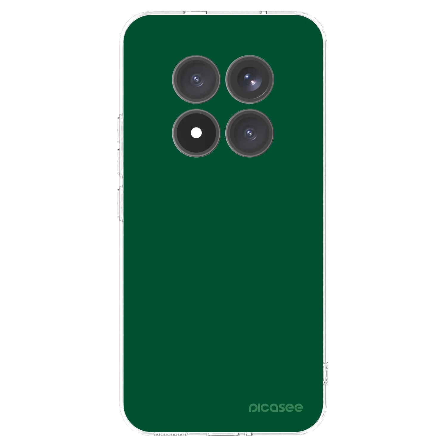 Picasee διαφανής θήκη σιλικόνης Xiaomi Redmi Note 15 Pro+ - Green Gleam