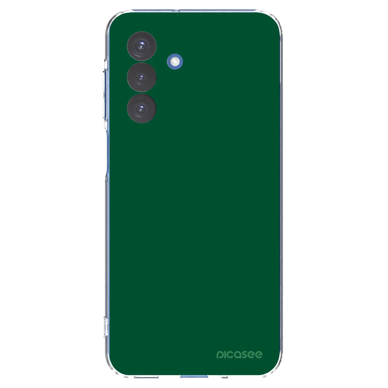 Picasee διαφανής θήκη σιλικόνης Samsung Galaxy A17 5G - Green Gleam