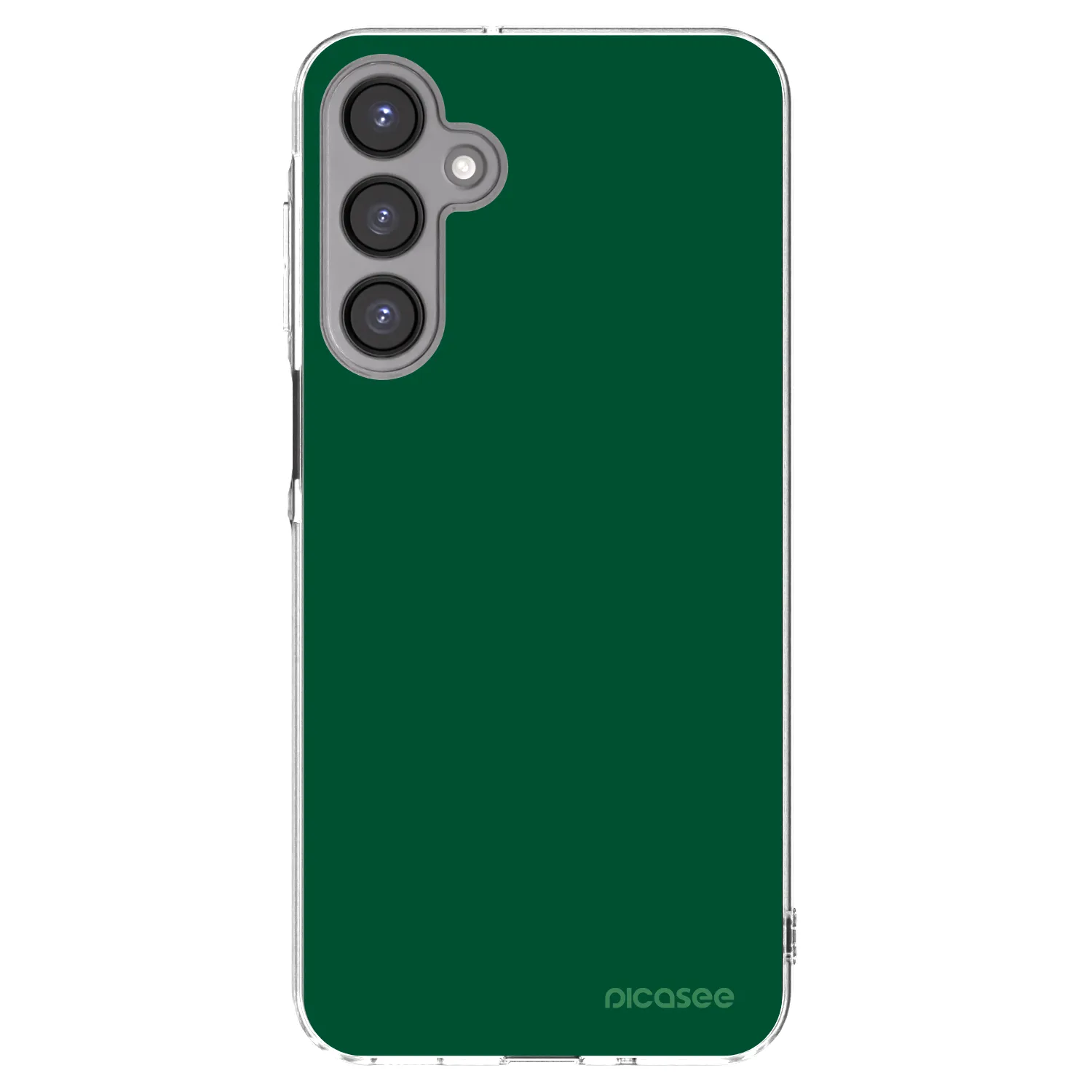 Picasee διαφανής θήκη σιλικόνης Samsung Galaxy A16 4G - Green Gleam