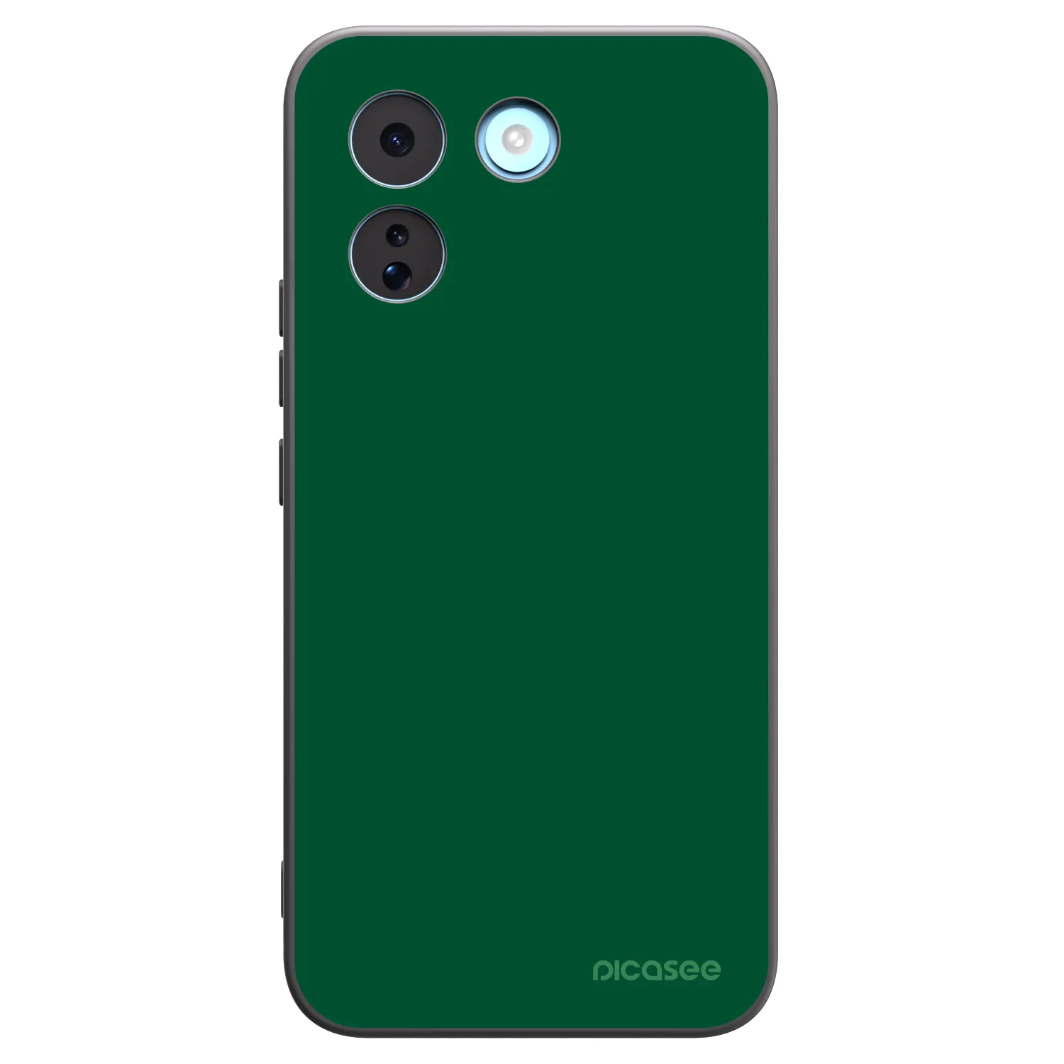 Picasee Μαύρη θήκη σιλικόνης για Xiaomi Redmi Note 17 Pro MAX 5G - Green Gleam
