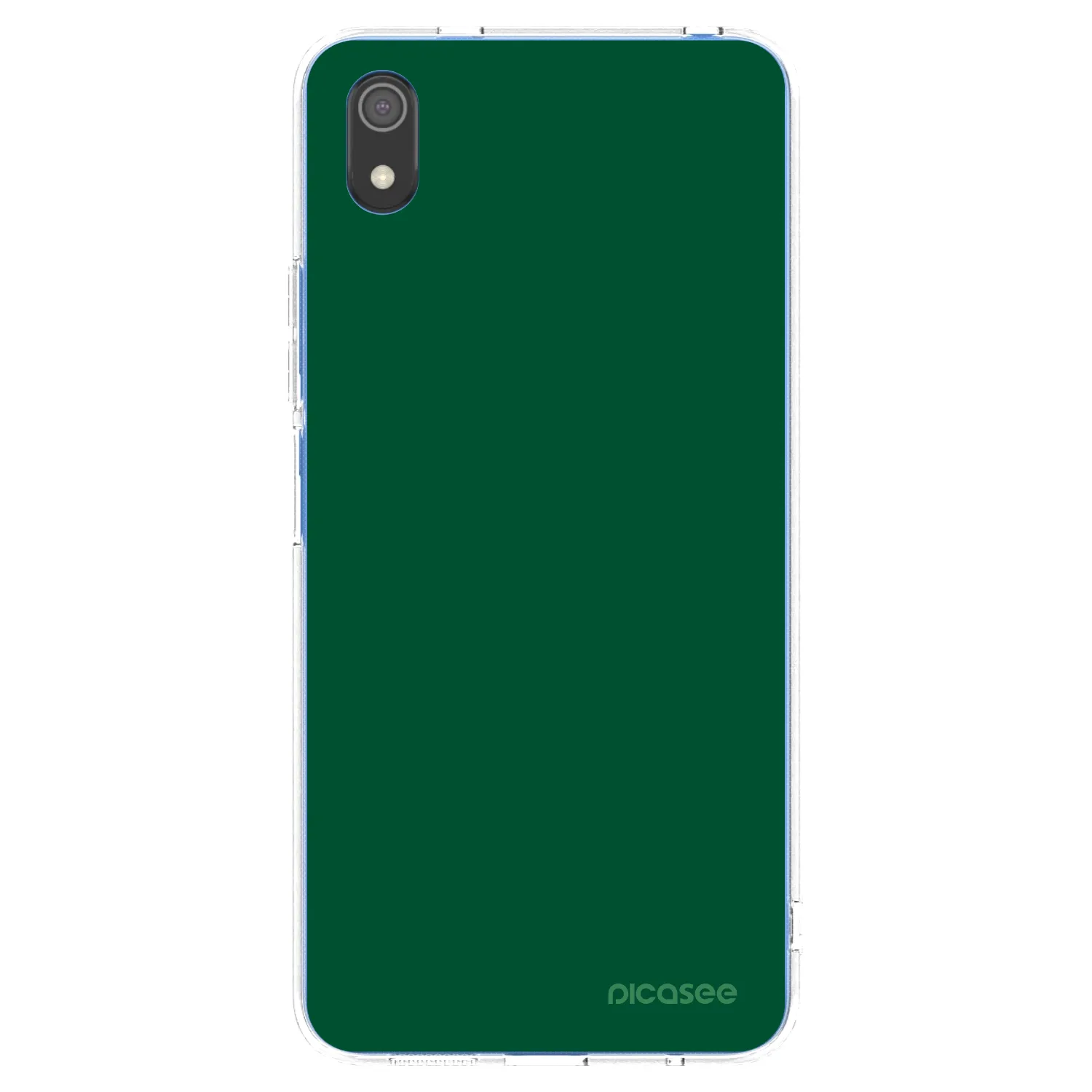 Picasee διαφανής θήκη σιλικόνης Xiaomi Redmi 7A - Green Gleam