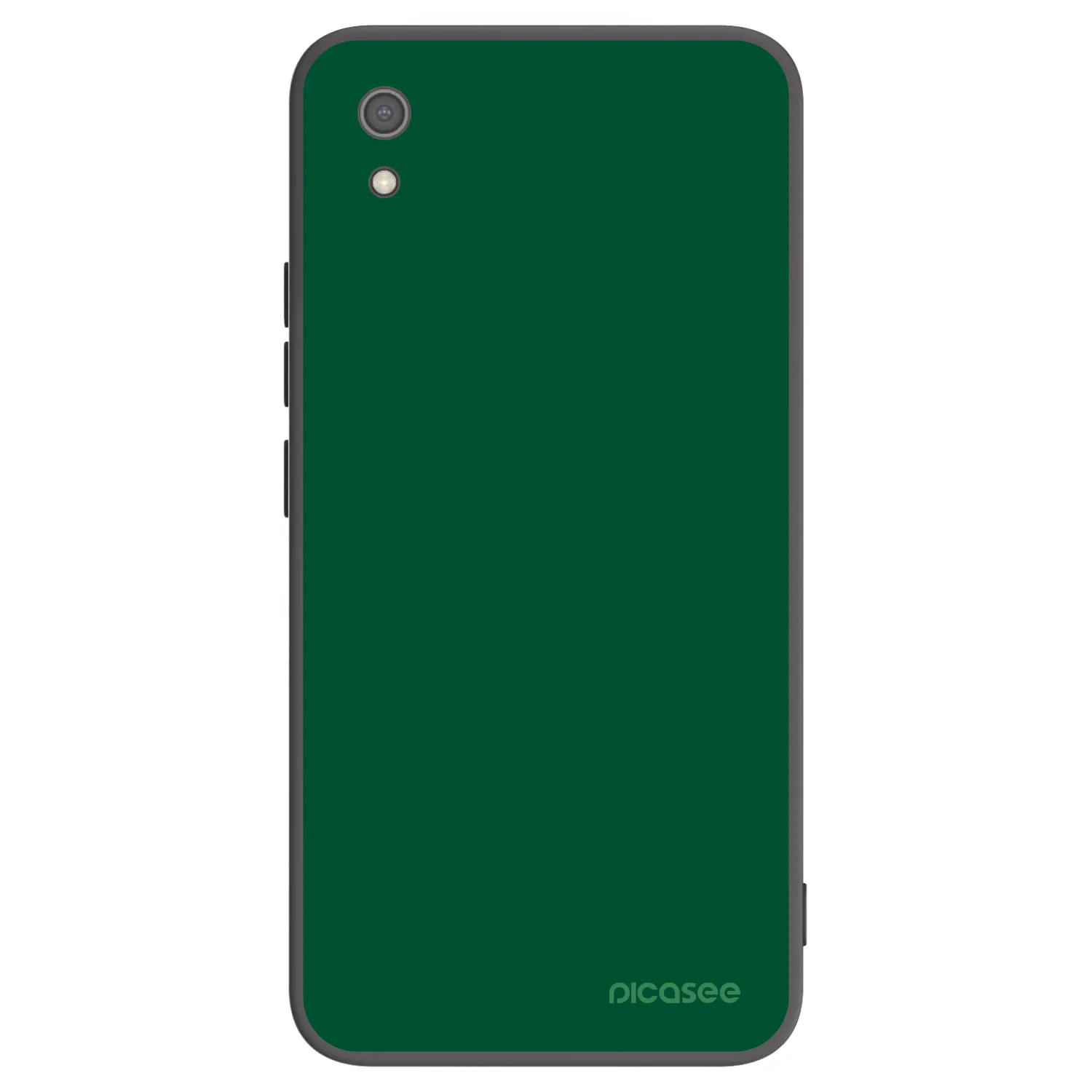 Picasee Μαύρη θήκη σιλικόνης για Xiaomi Redmi 7A - Green Gleam