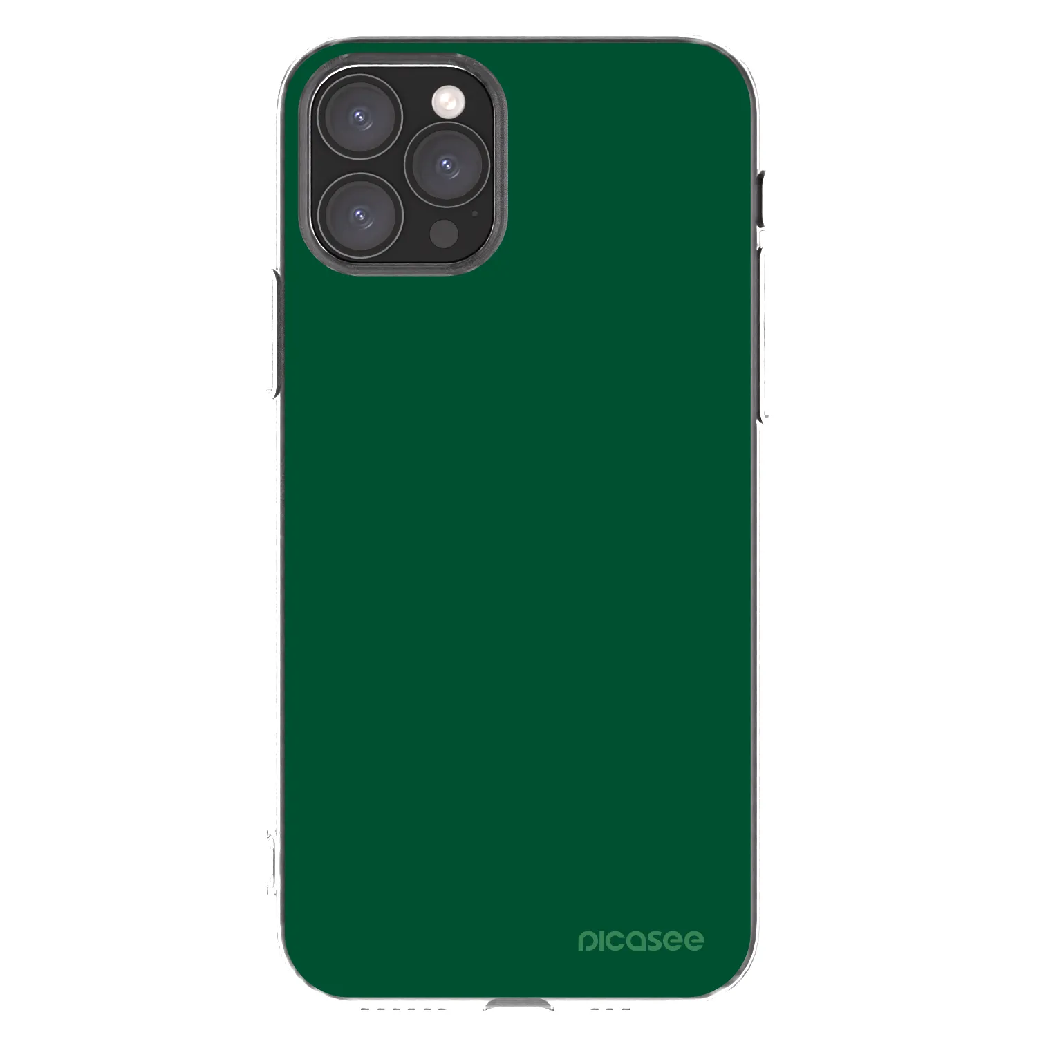 Picasee διαφανής θήκη σιλικόνης Apple iPhone 11 Pro - Green Gleam