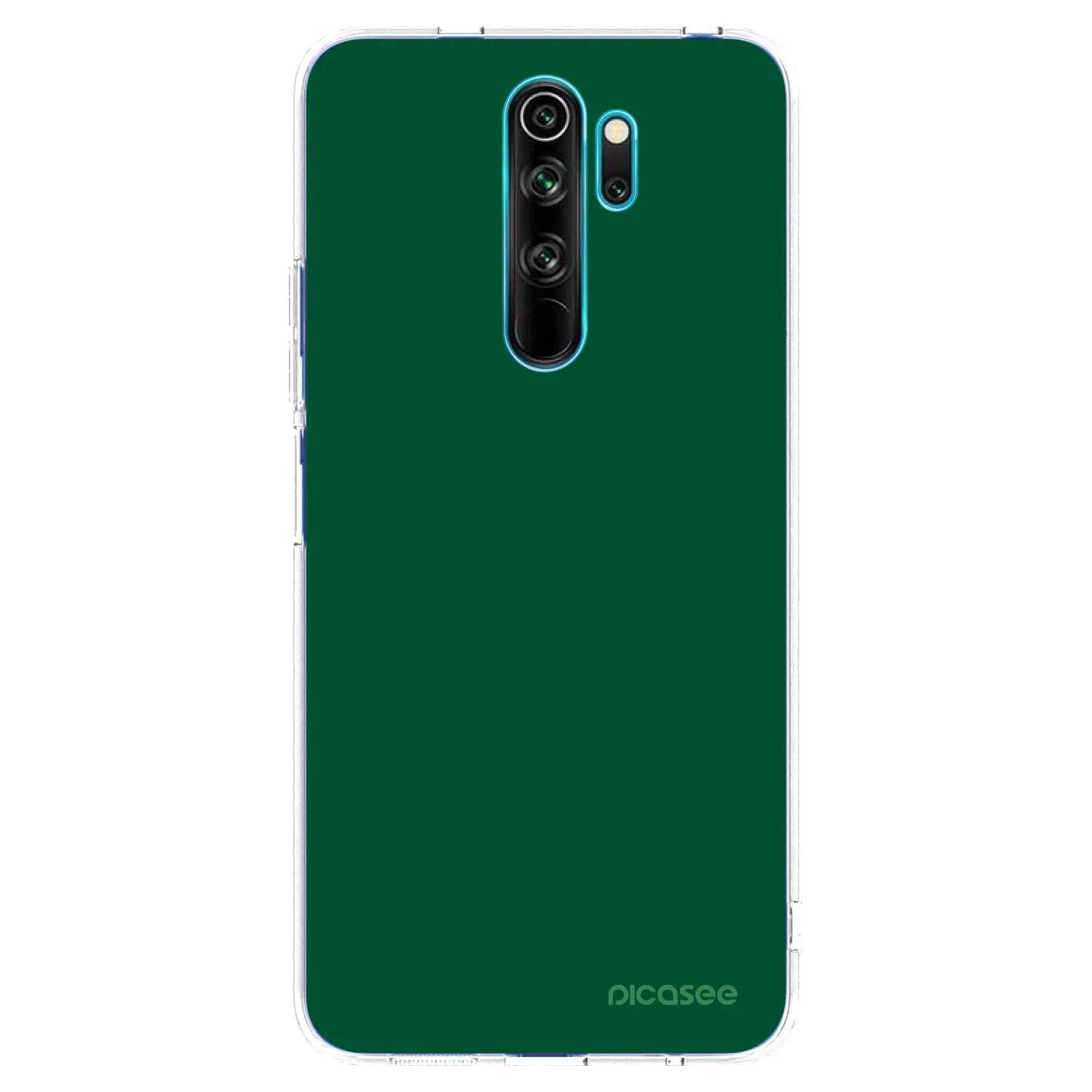 Picasee διαφανής θήκη σιλικόνης Xiaomi Redmi Note 8 Pro - Green Gleam
