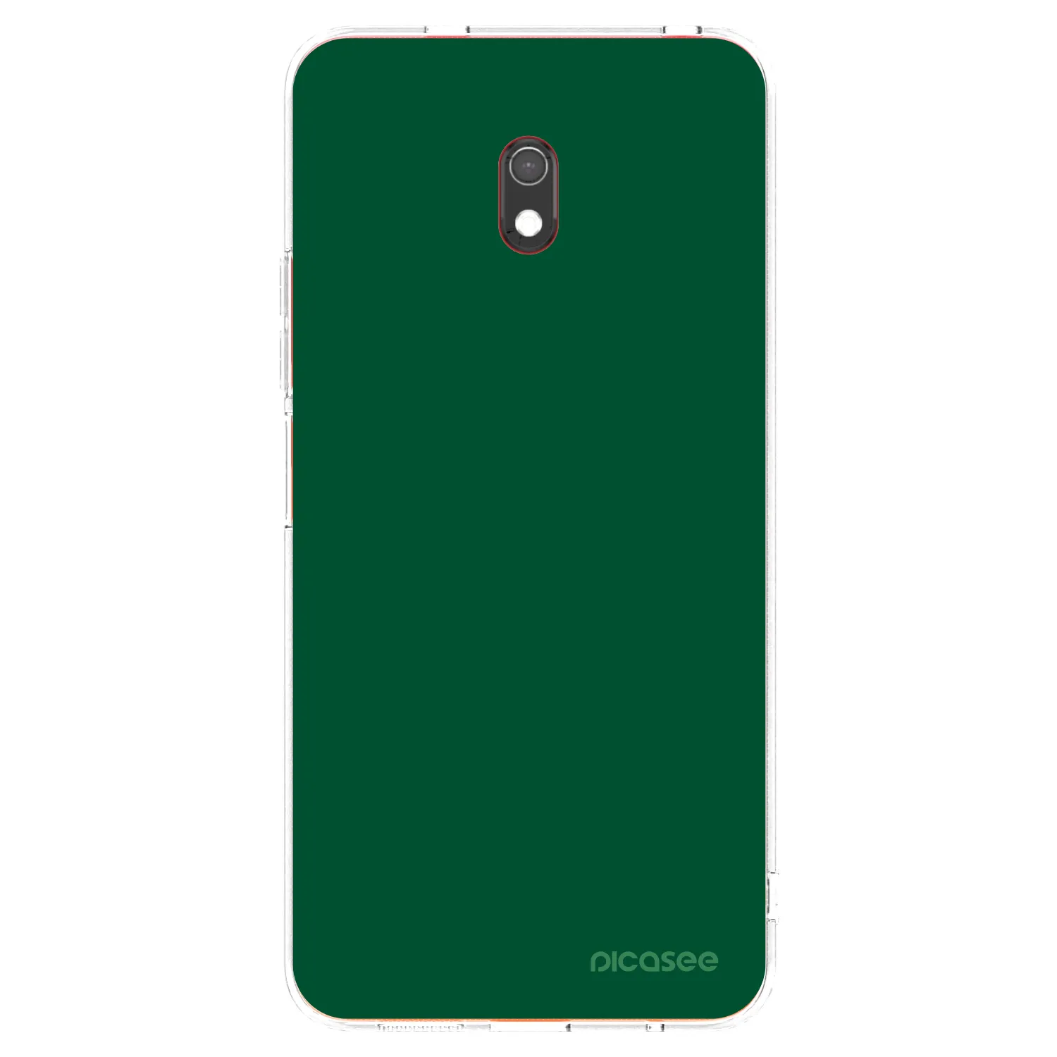 Picasee διαφανής θήκη σιλικόνης Xiaomi Redmi 8A - Green Gleam