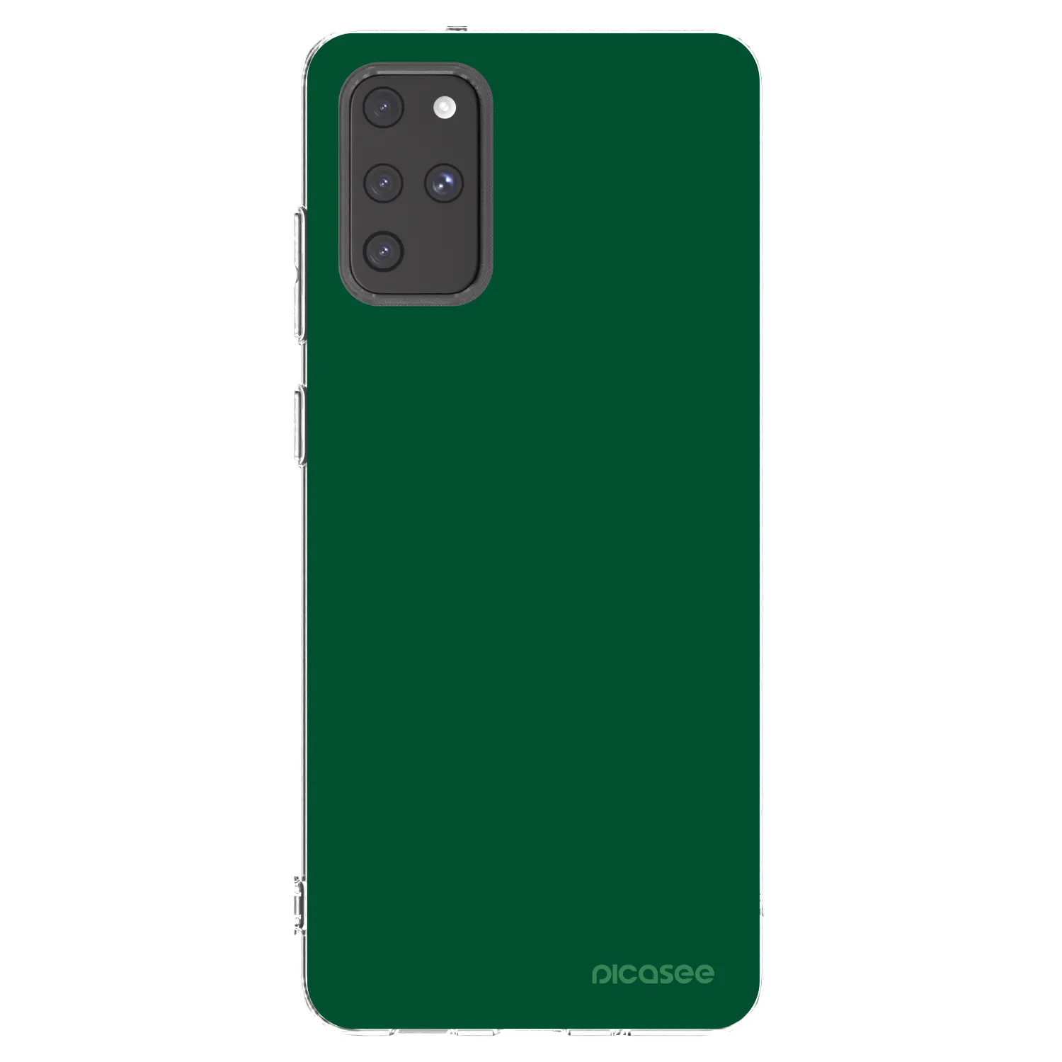 Picasee διαφανής θήκη σιλικόνης Samsung Galaxy S20+ G985F - Green Gleam