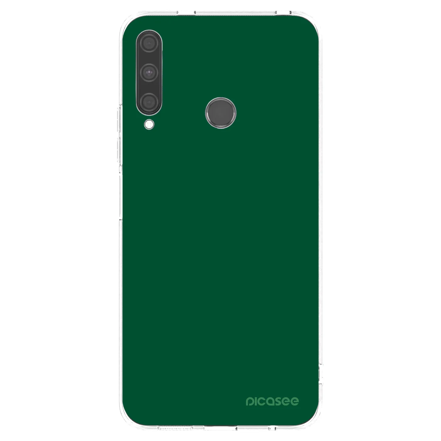 Picasee διαφανής θήκη σιλικόνης Huawei P40 Lite E - Green Gleam