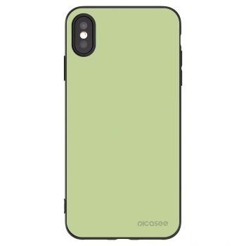 Picasee Μαύρη θήκη σιλικόνης για Apple iPhone XS Max - Heavenly Hints