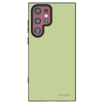 Picasee Μαύρη θήκη σιλικόνης για Samsung Galaxy S22 Ultra 5G - Heavenly Hints