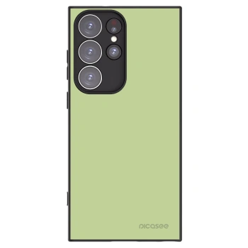 Picasee Μαύρη θήκη σιλικόνης για Samsung Galaxy S23 Ultra 5G - Heavenly Hints